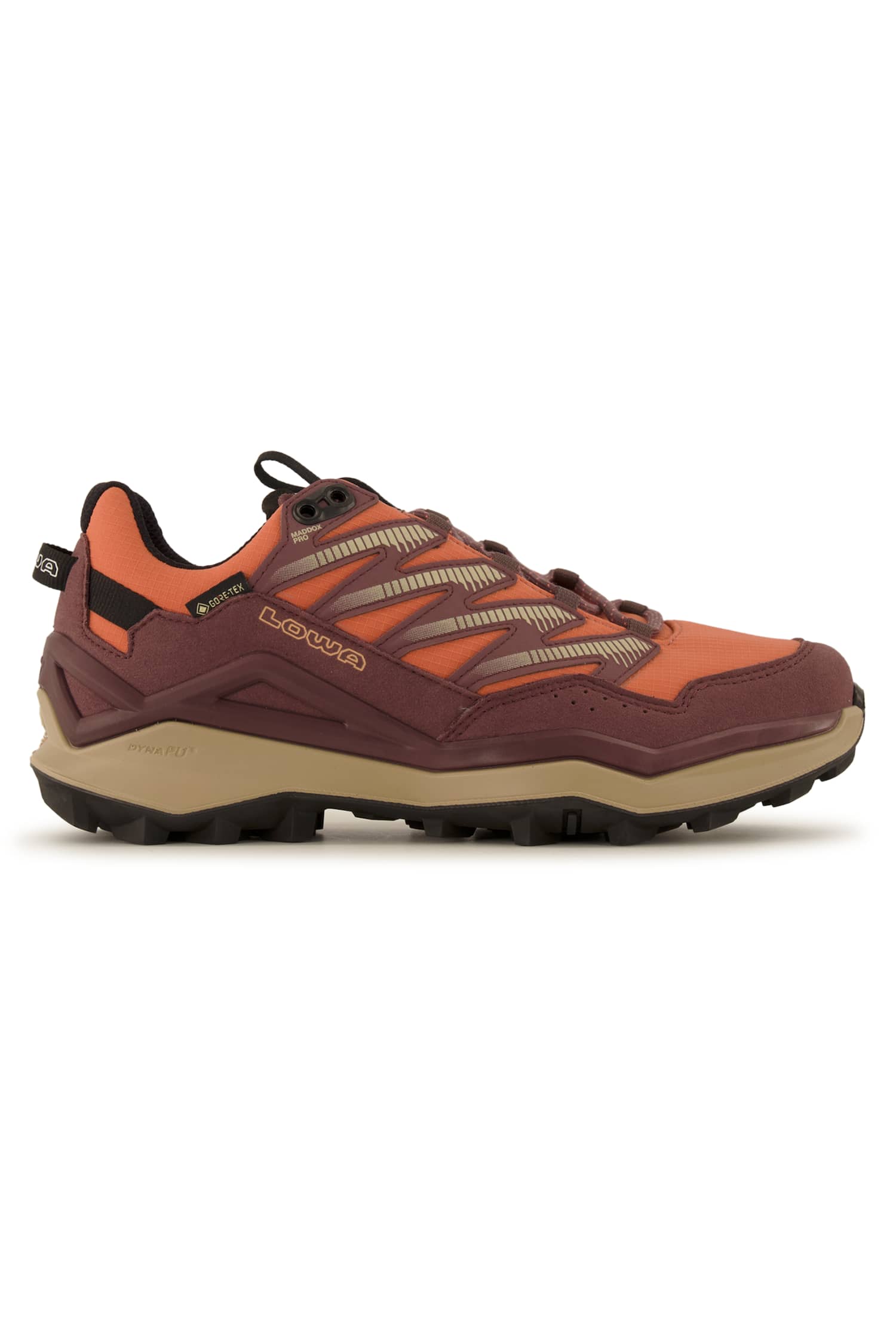 Image of LOWA Maddox Pro Lo Gore-Tex® Damen Trekkingschuh Rot, Damen, Größe: 3 1/2