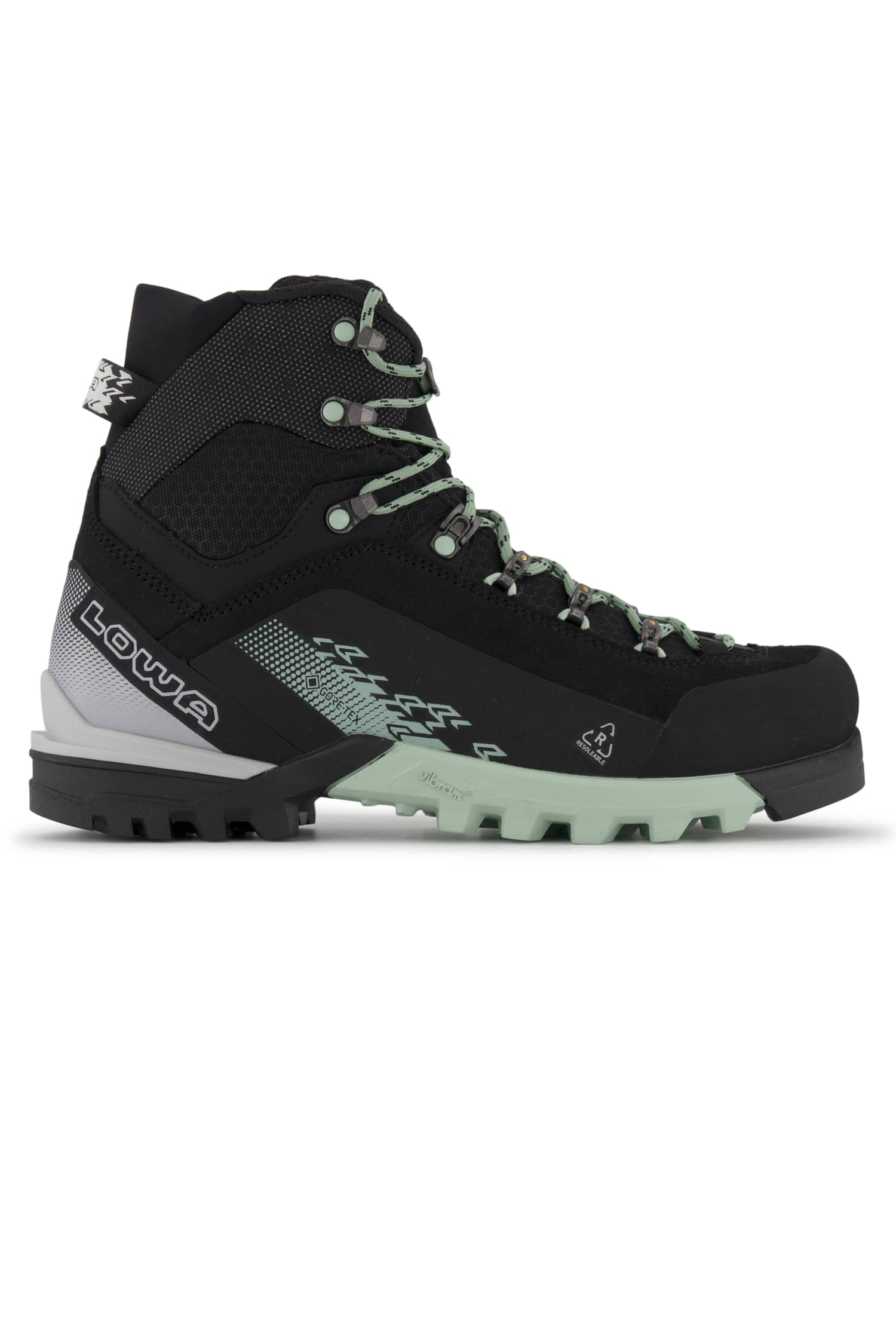 Image of LOWA Cervino Mid Gore-Tex® Damen Wanderschuh Grau, Damen, Größe: 6 1/2
