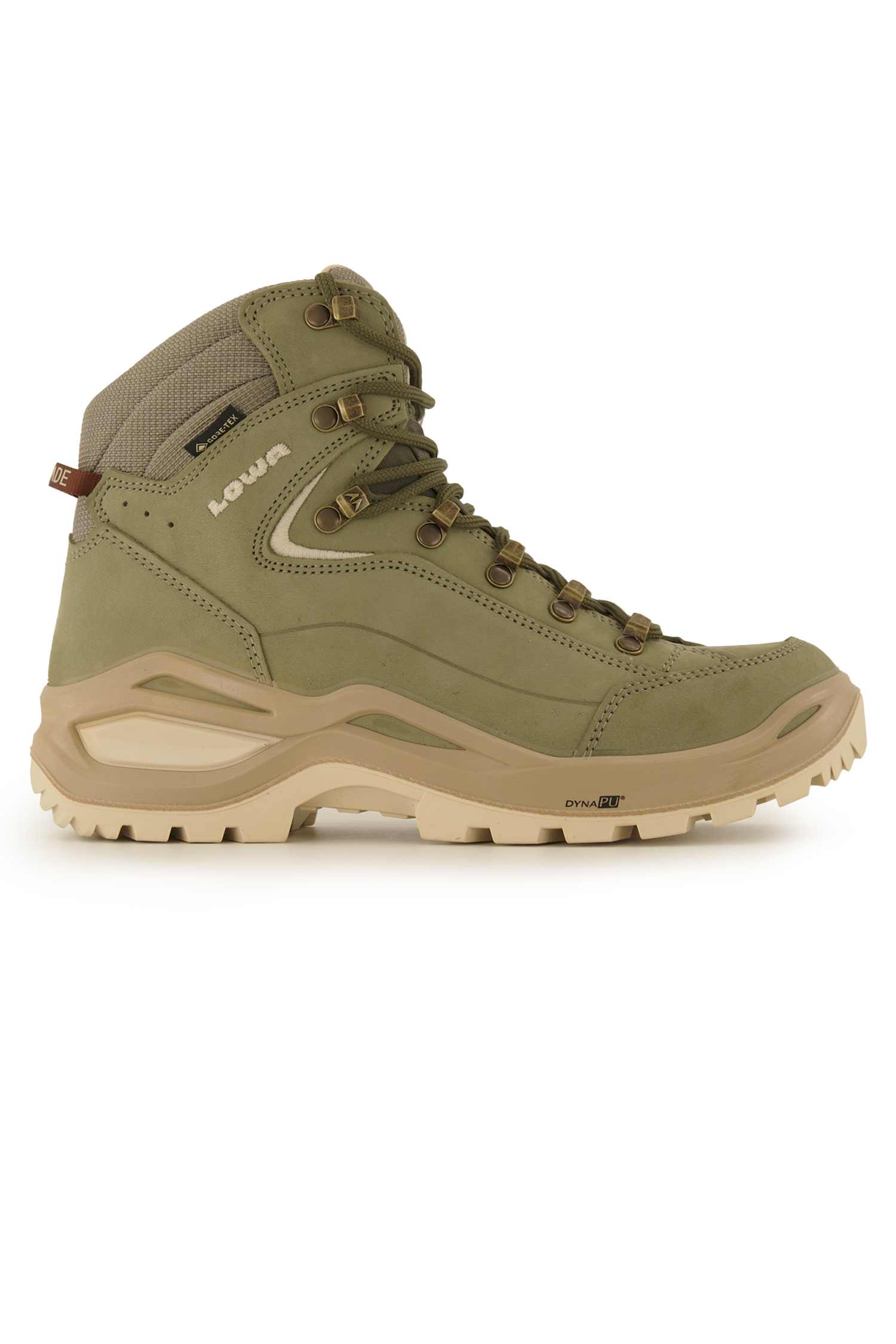Image of LOWA Renegade Evo Gore-Tex® Damen Wanderschuh Grün, Damen, Größe: 3 1/2