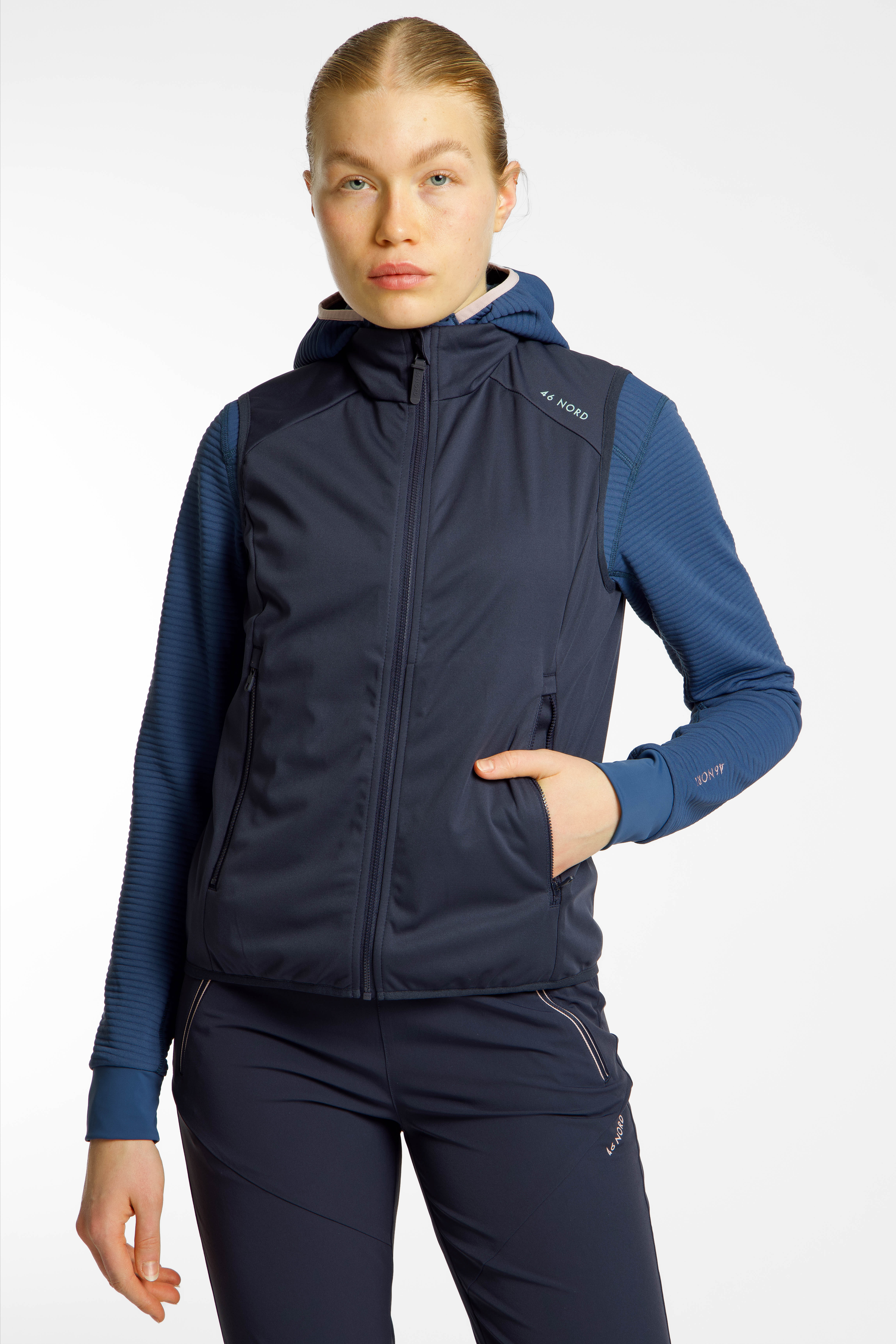 Image of 46 NORD Performance Damen Gilet Blau, Damen, Größe: 40