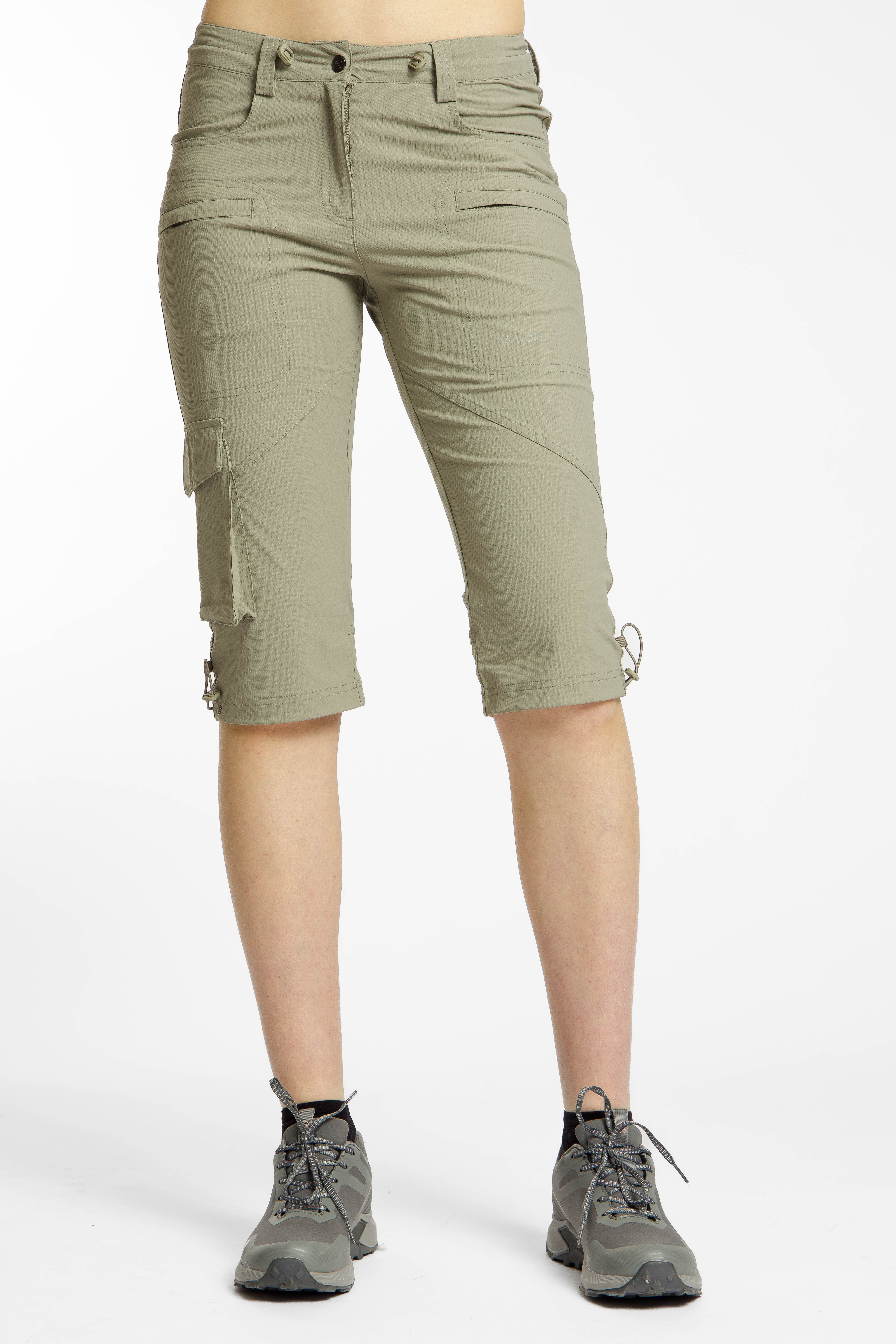 Image of 46 NORD Damen 3/4 Wanderhose Beige, Damen, Größe: 36