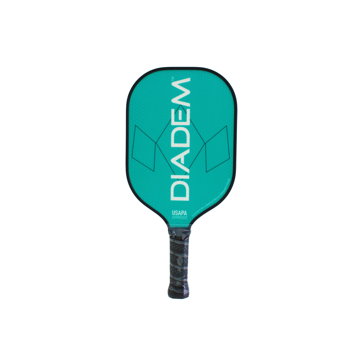 Image of Diadem Riptide Pickleballracket Türkis, Herren, Größe: ONE SIZE