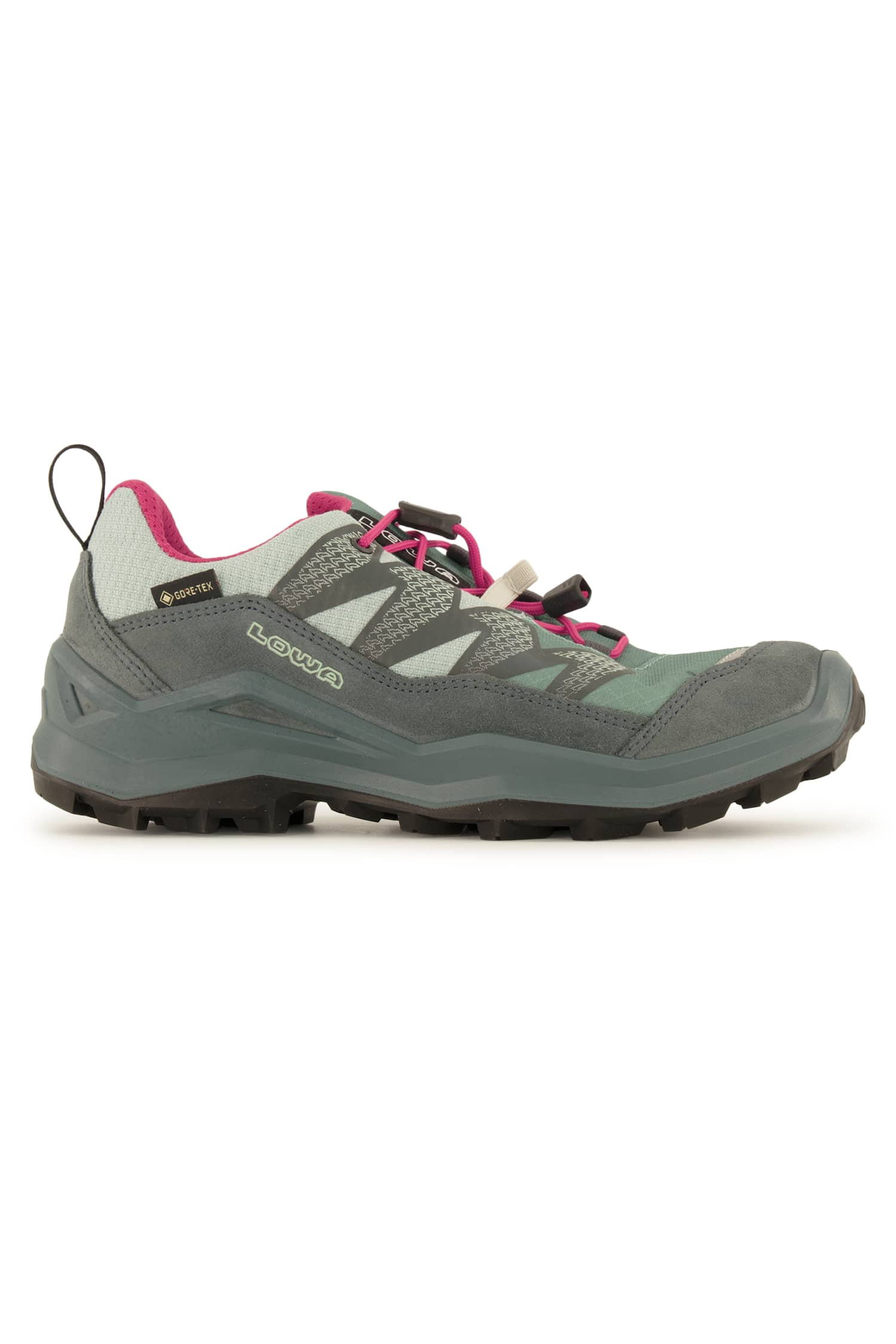Image of LOWA Maddox Pro Low Gore-Tex® 36-40 Kinder Trekkingschuh Blau, , Größe: 36
