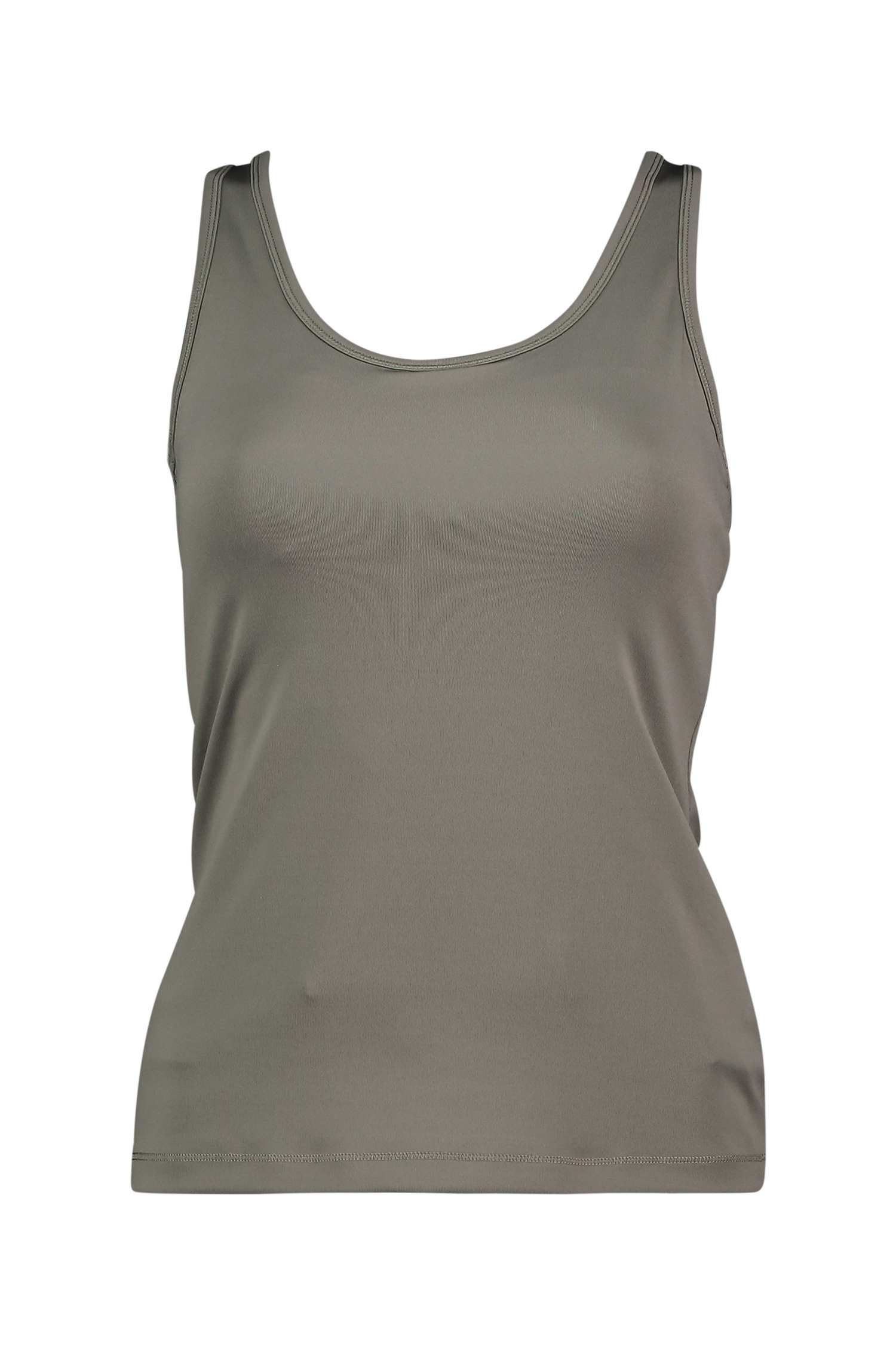POWERZONE Damen Top Grau, Damen, Größe: S