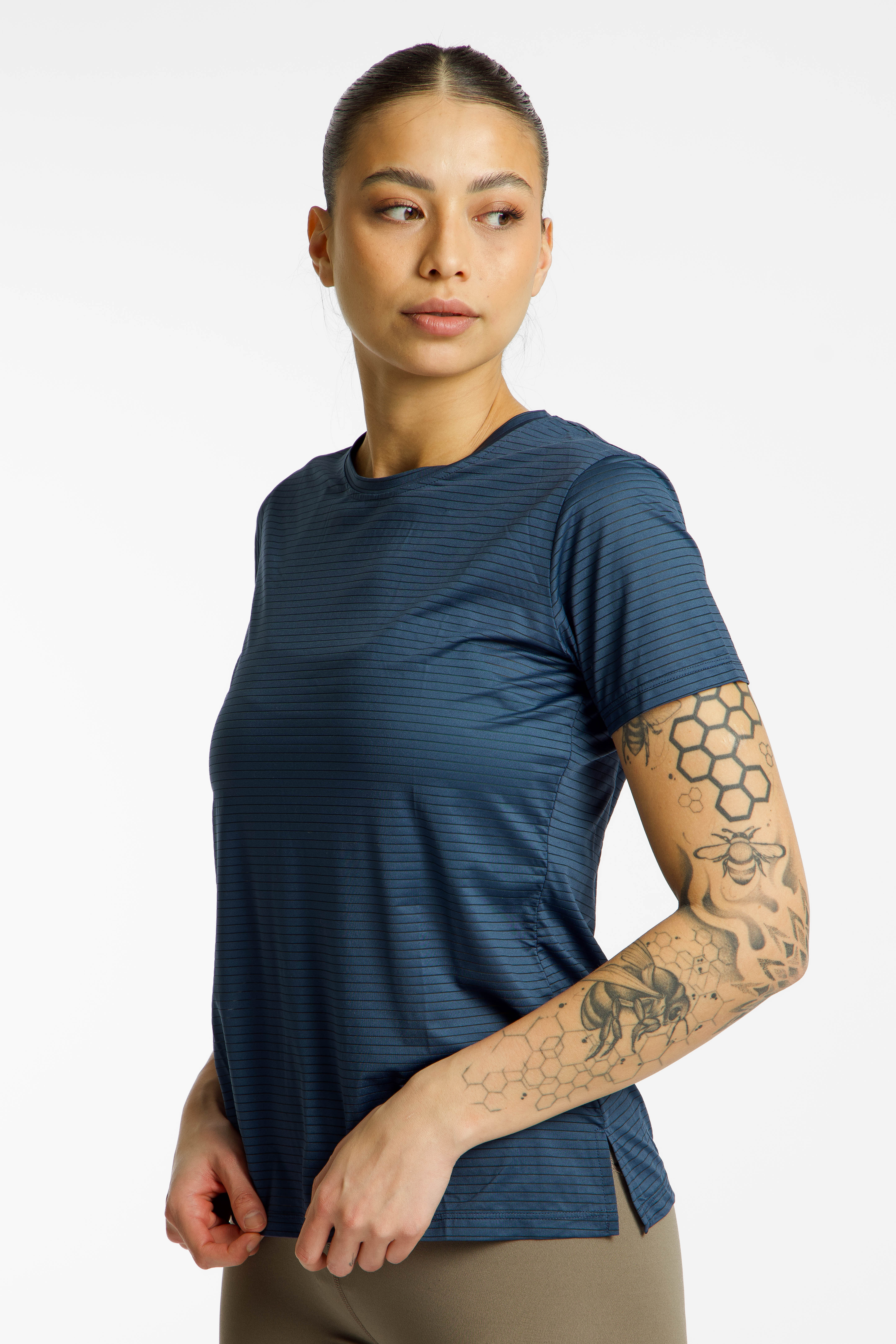 POWERZONE Damen T-Shirt Türkis, Damen, Größe: S