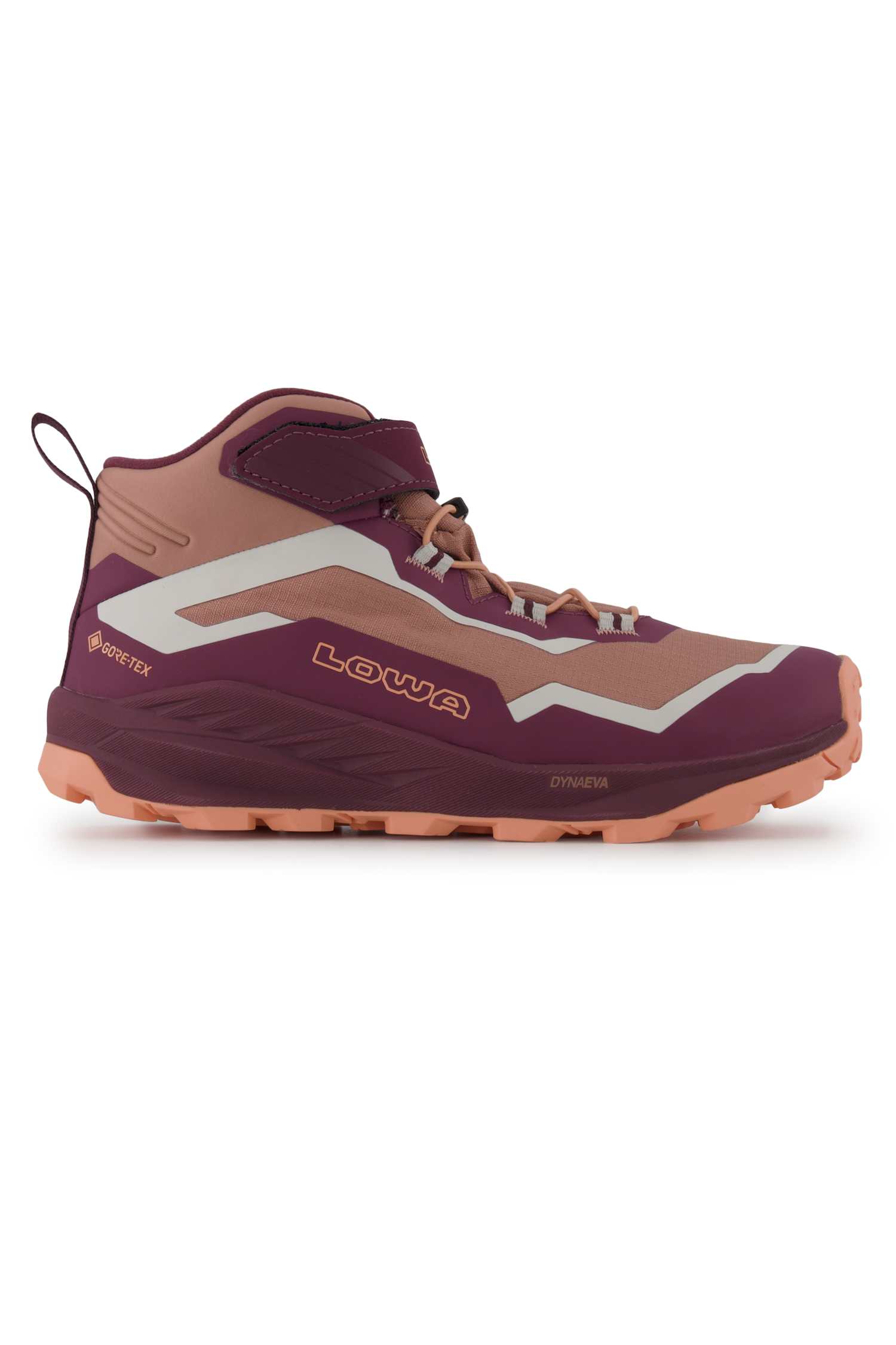 Image of LOWA Trailux Mid Gore-Tex® Kinder Wanderschuh Dunkelrot, , Größe: 28