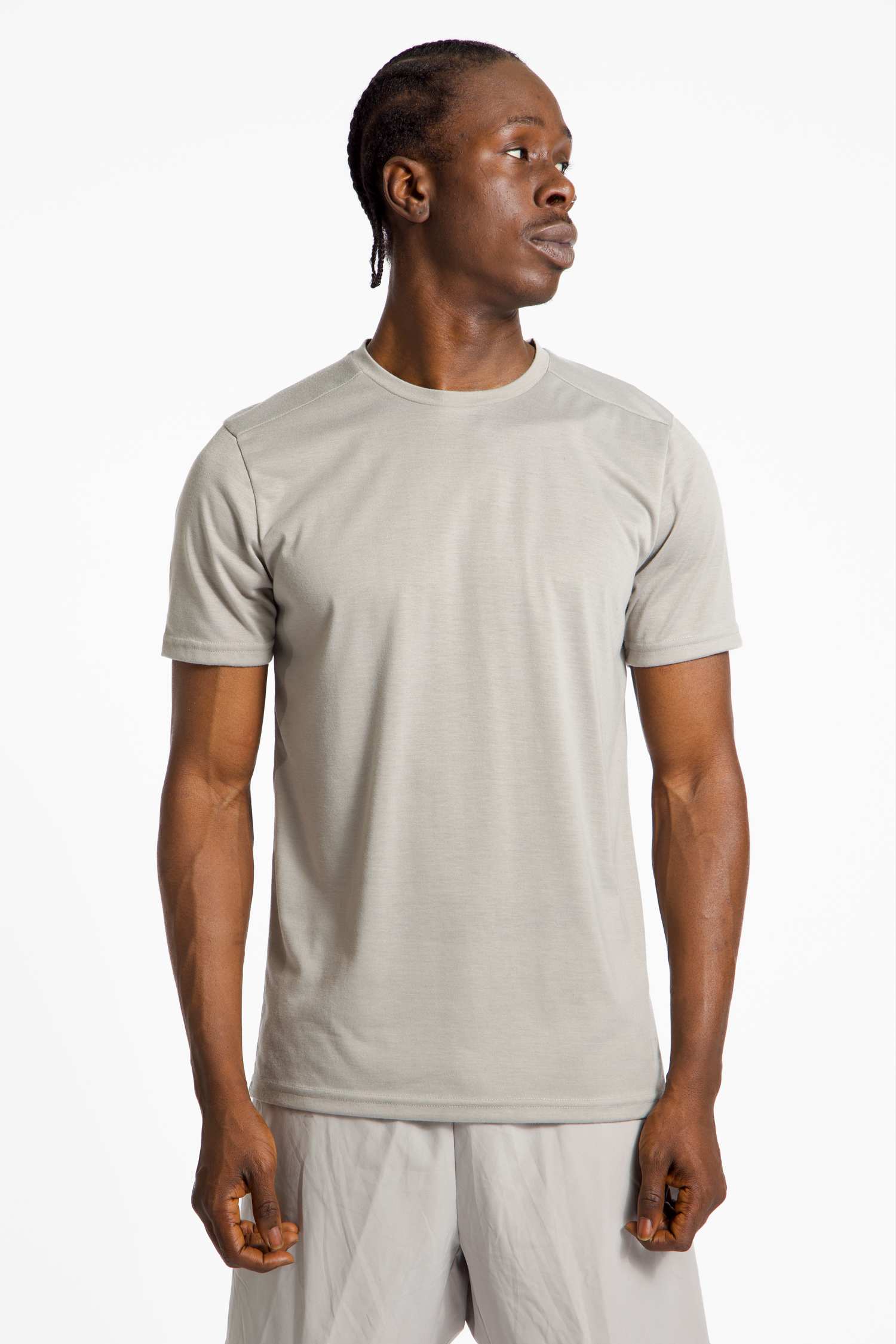 Image of POWERZONE Herren T-Shirt Beige, Herren, Größe: S