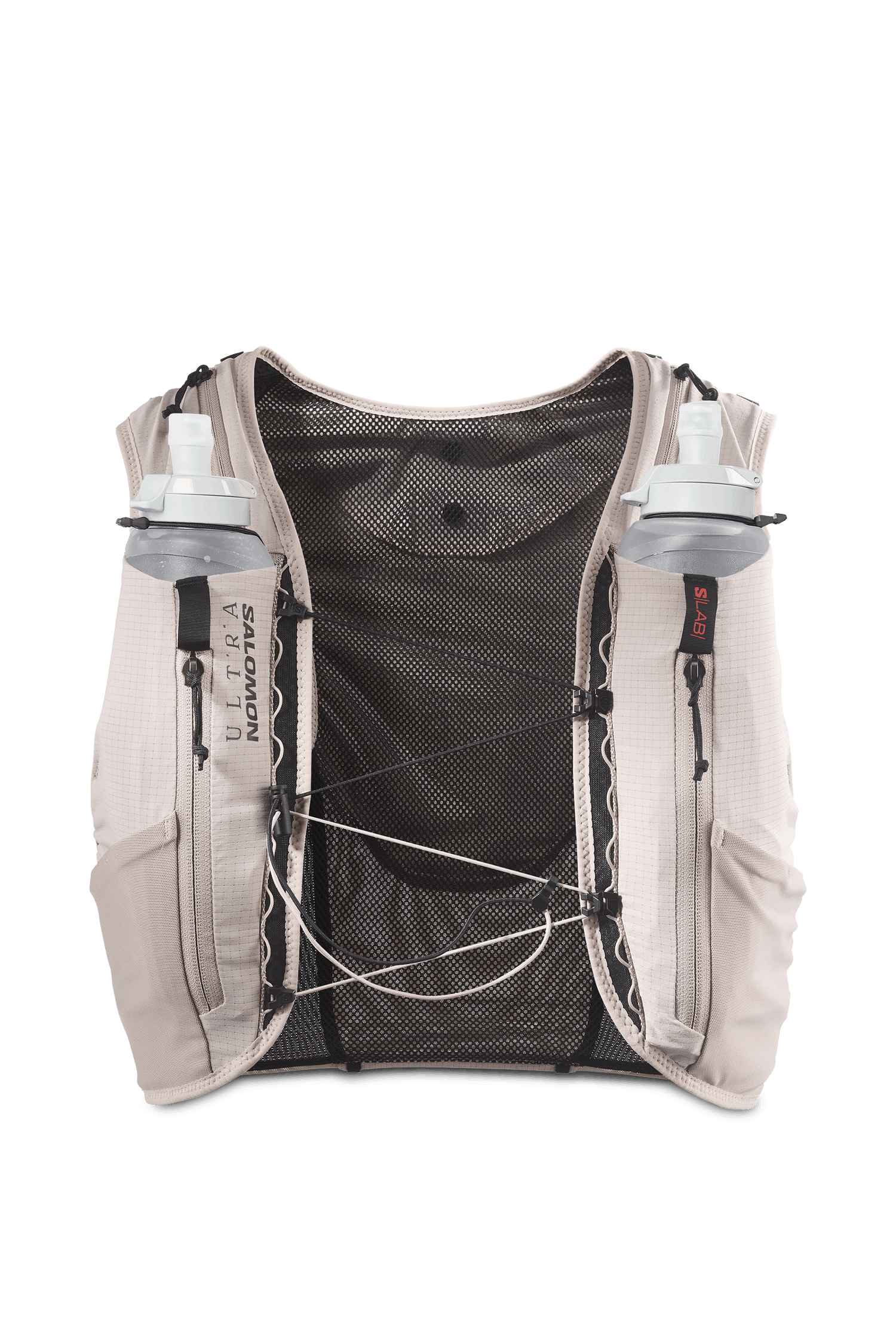 Image of Salomon S/LAB Ultra Set 12 L Laufrucksack Grau, Herren, Größe: M