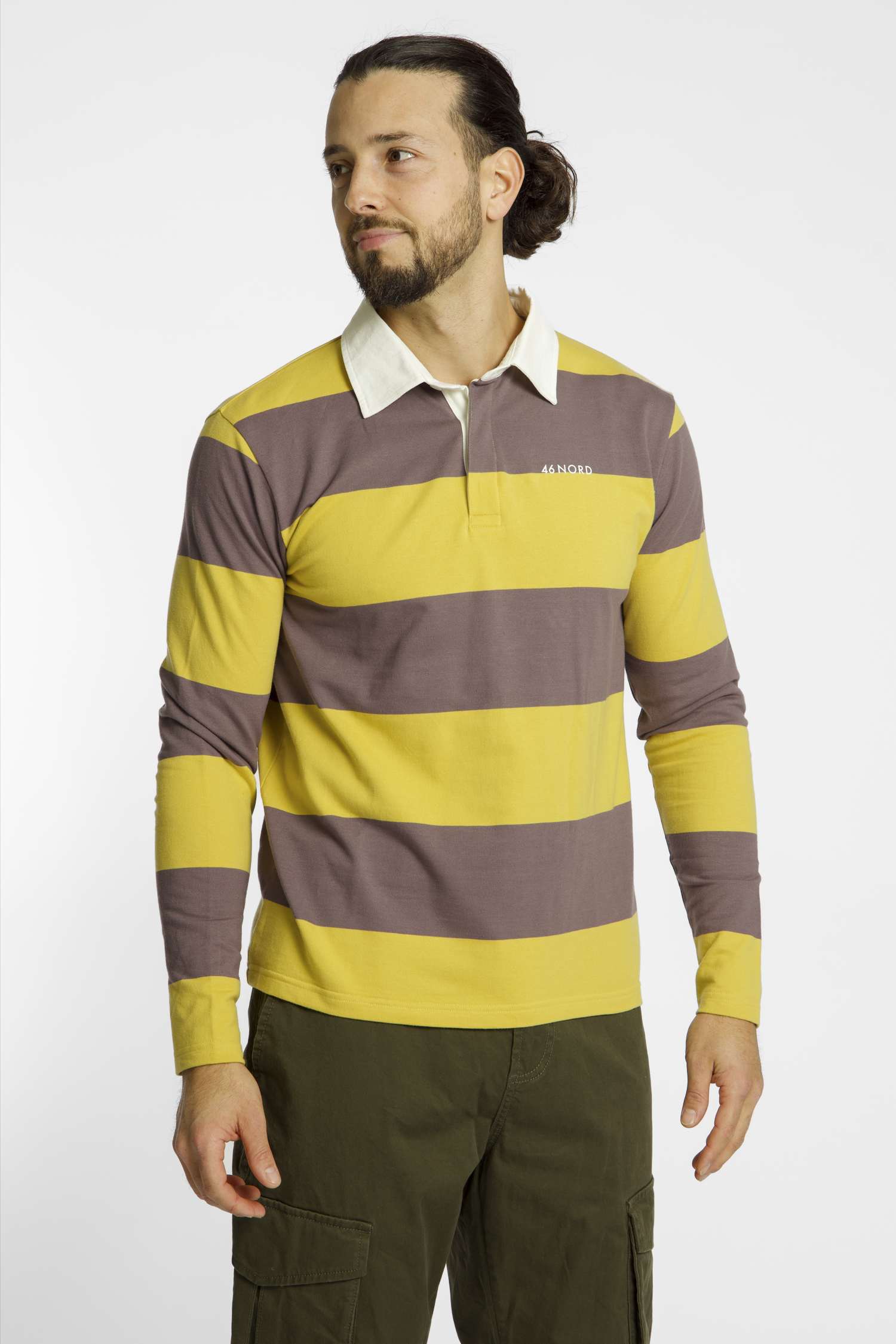 Image of 46 NORD Herren Poloshirt Gelb, Herren, Größe: L