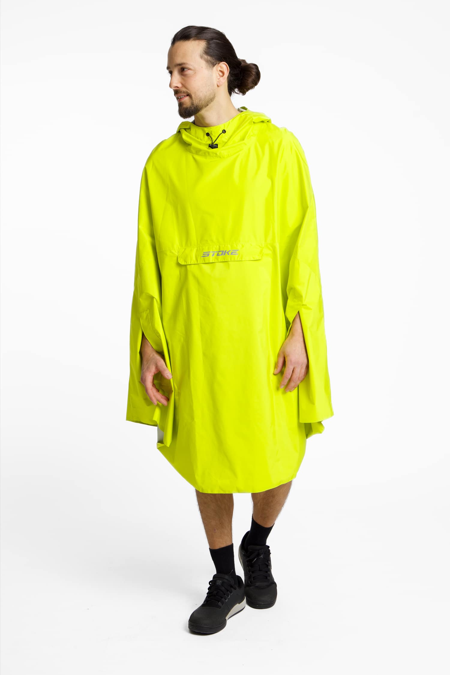 Image of Stoke Ibero Regenponcho Gelb, Herren, Größe: L/XL