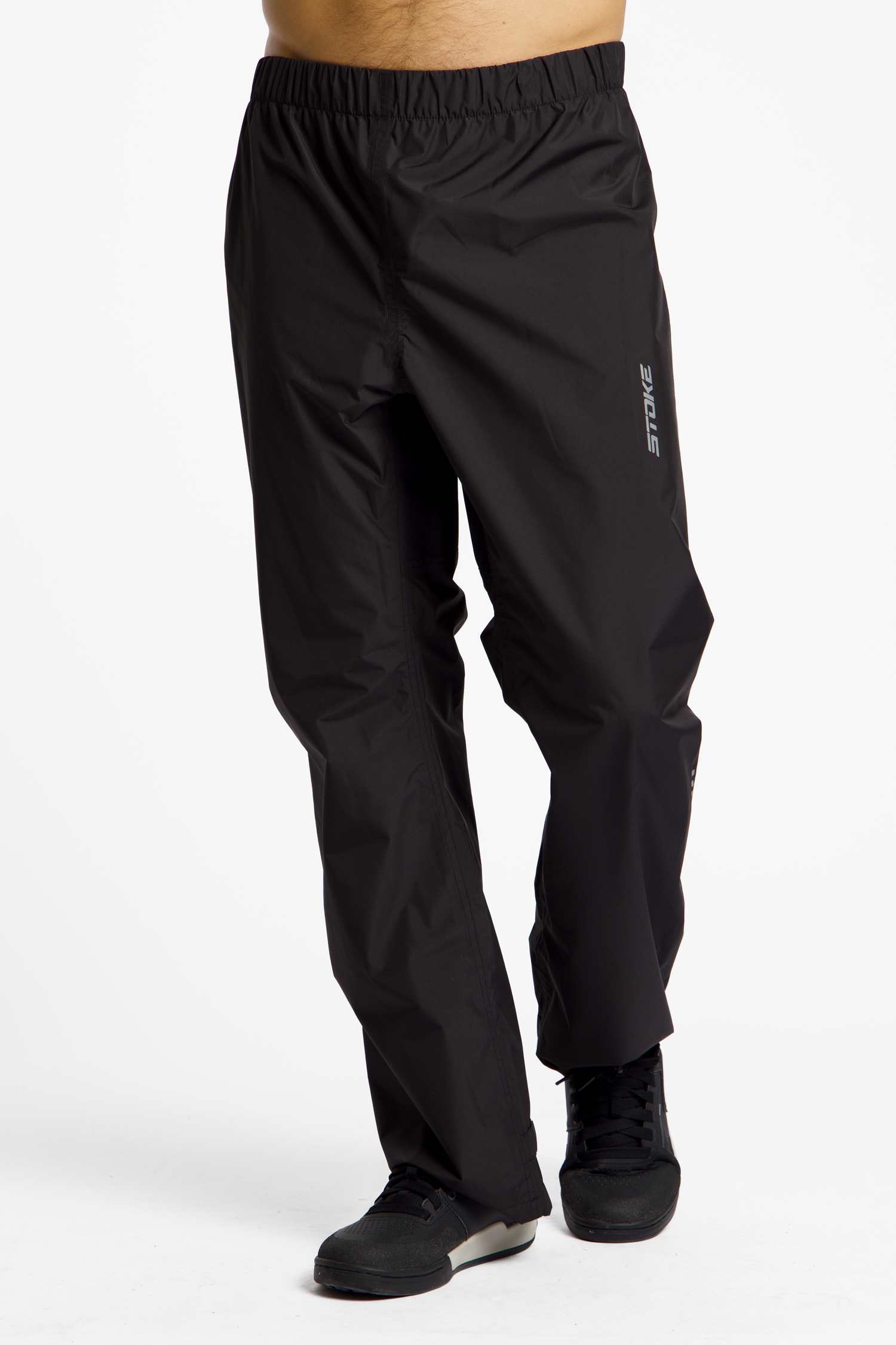 Image of Stoke Herren Regenhose Schwarz, Herren, Größe: L