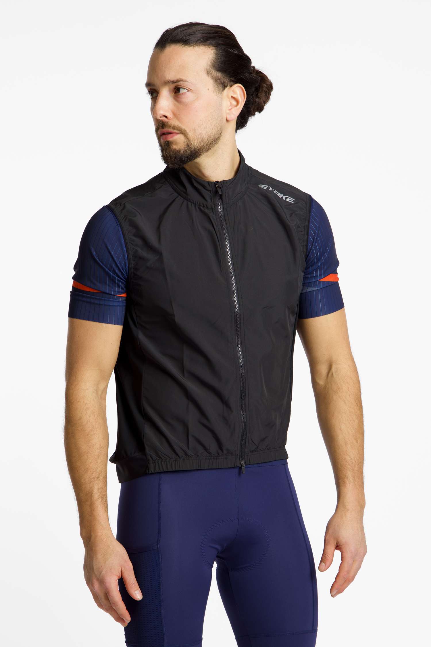 Image of Stoke Clavo Herren Gilet Schwarz, Herren, Größe: L
