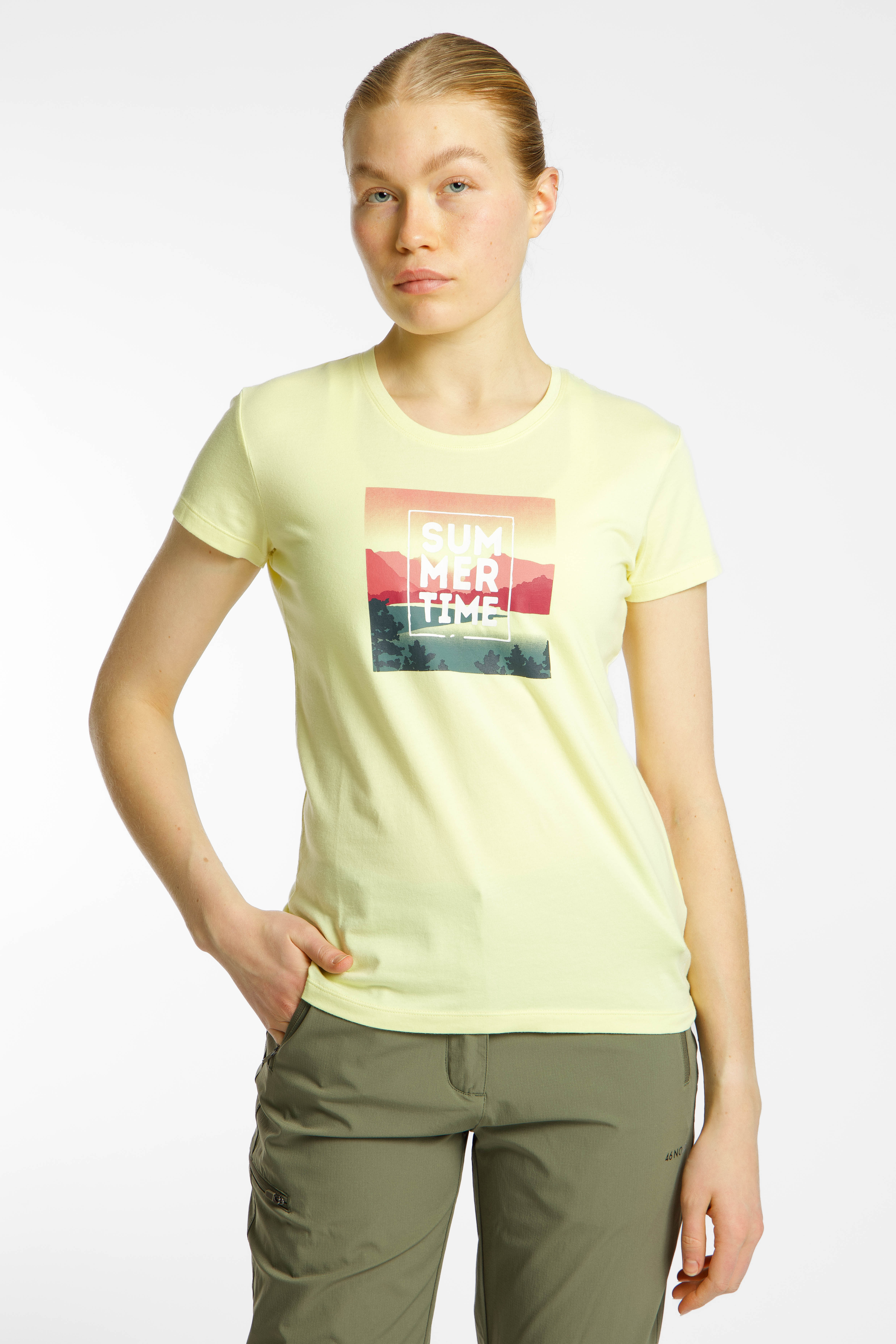Image of 46 NORD Damen T-Shirt Gelb, Damen, Größe: 36