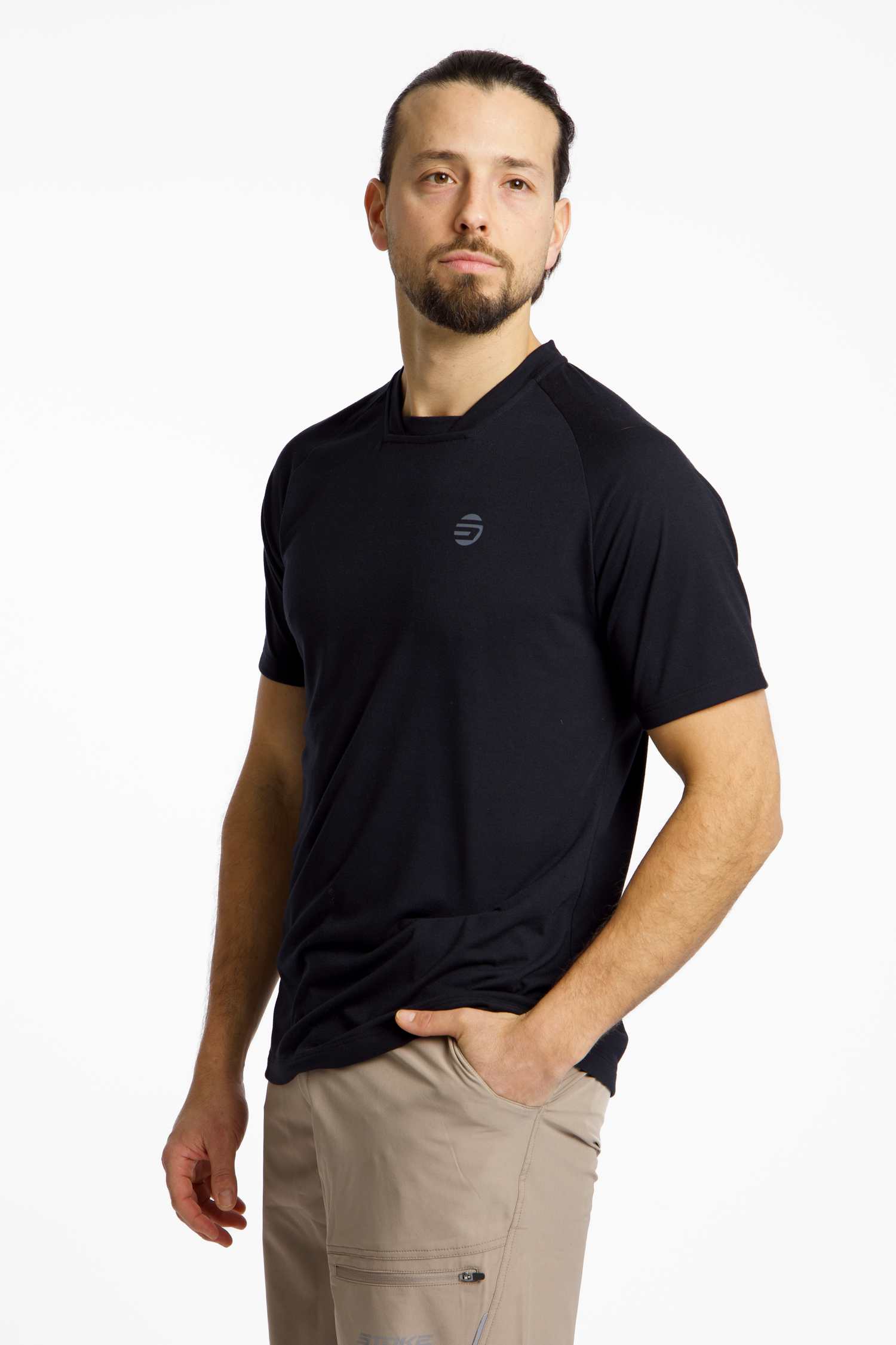 Image of Stoke Oregan MTB Herren Biketrikot Schwarz, Herren, Größe: L