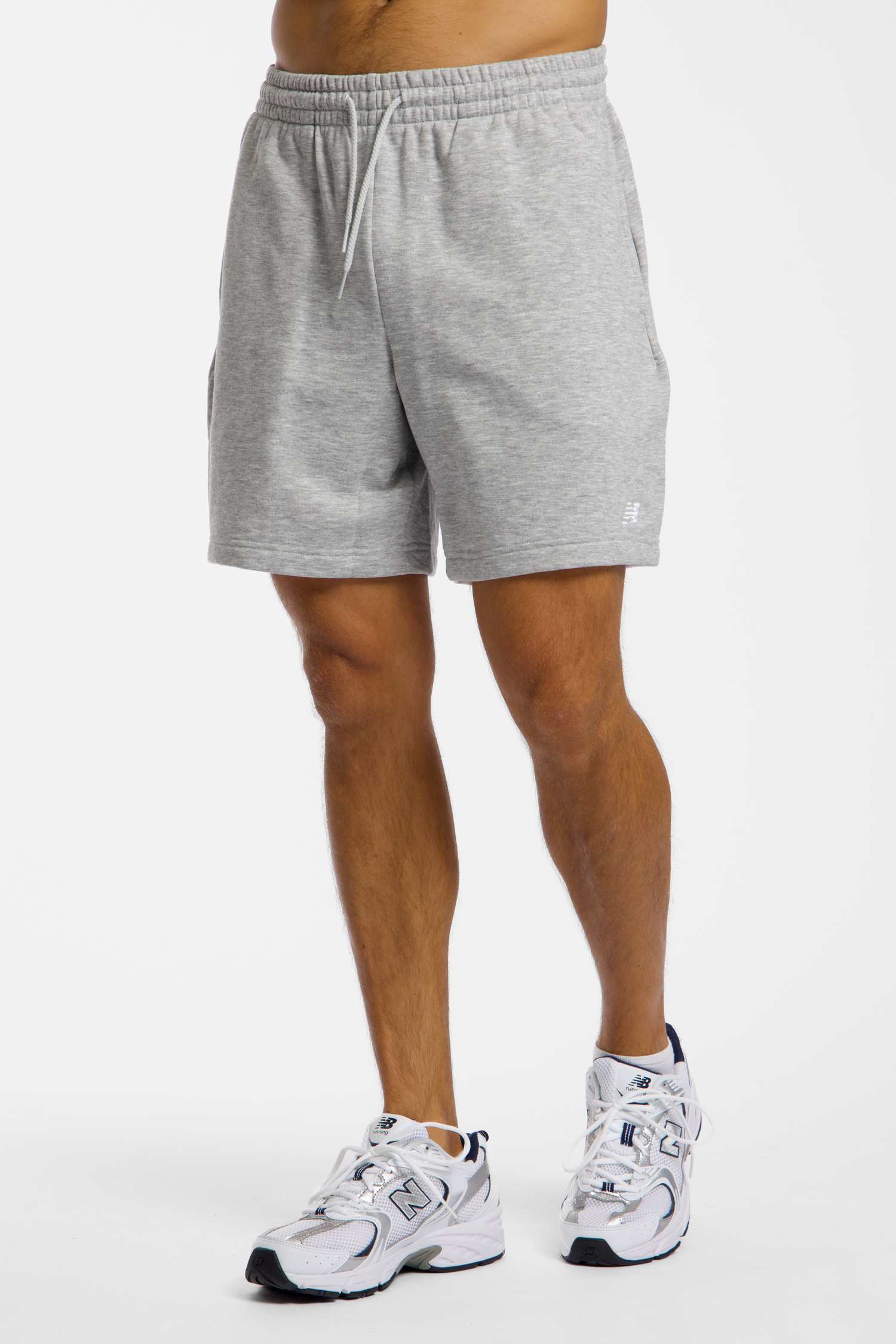 Image of New Balance Sport Essentials French Terry 7" Herren Short Grau, Herren, Größe: L