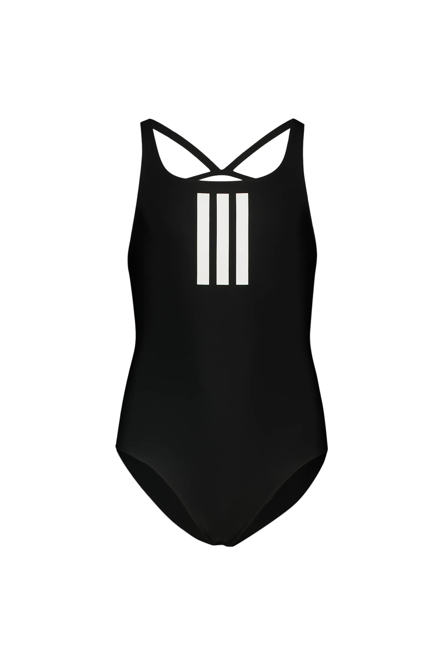 Image of adidas 3S Mädchen Badeanzug Schwarz, , Größe: 128
