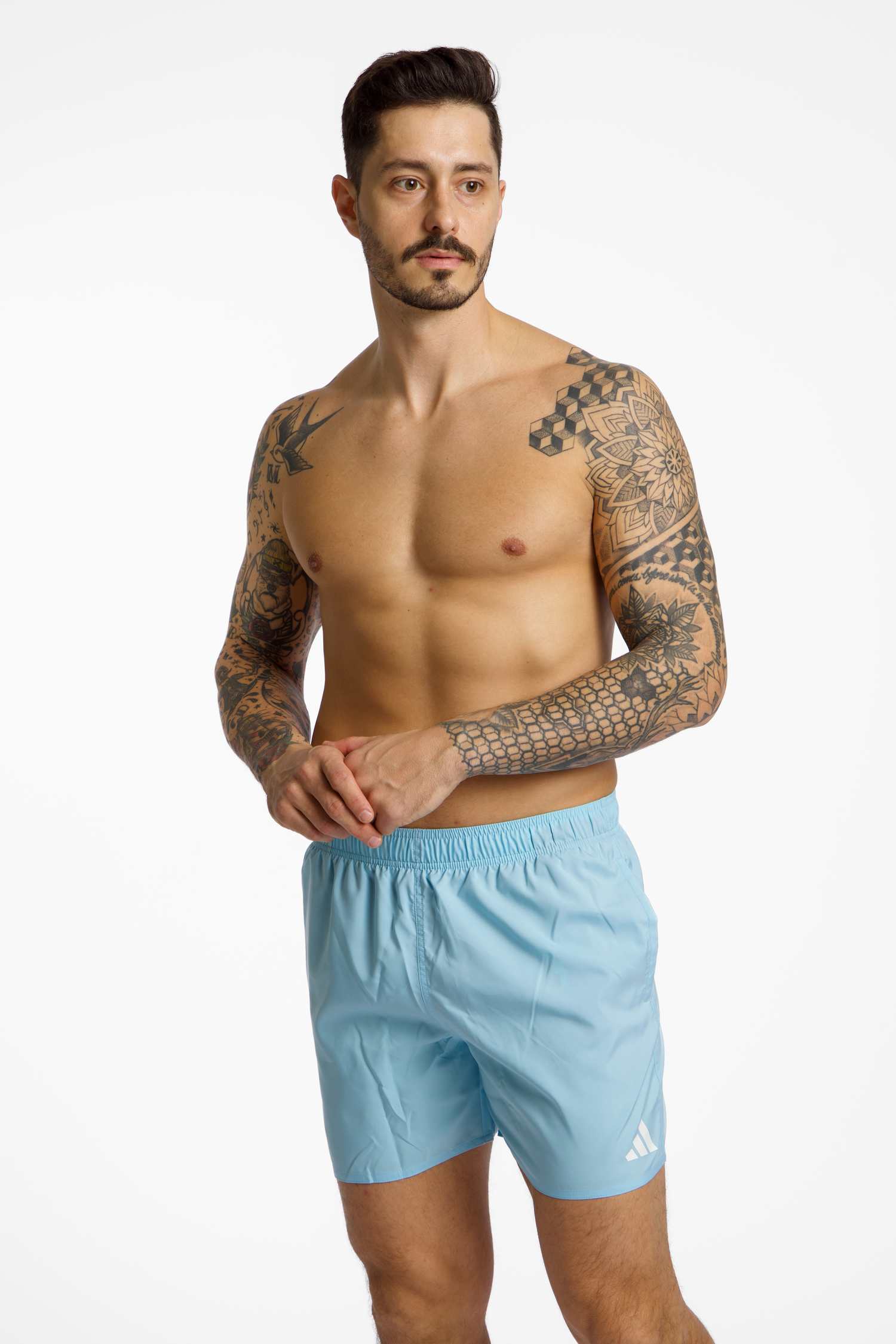 Image of adidas 5" Herren Badeshort Blau, Herren, Größe: XXL