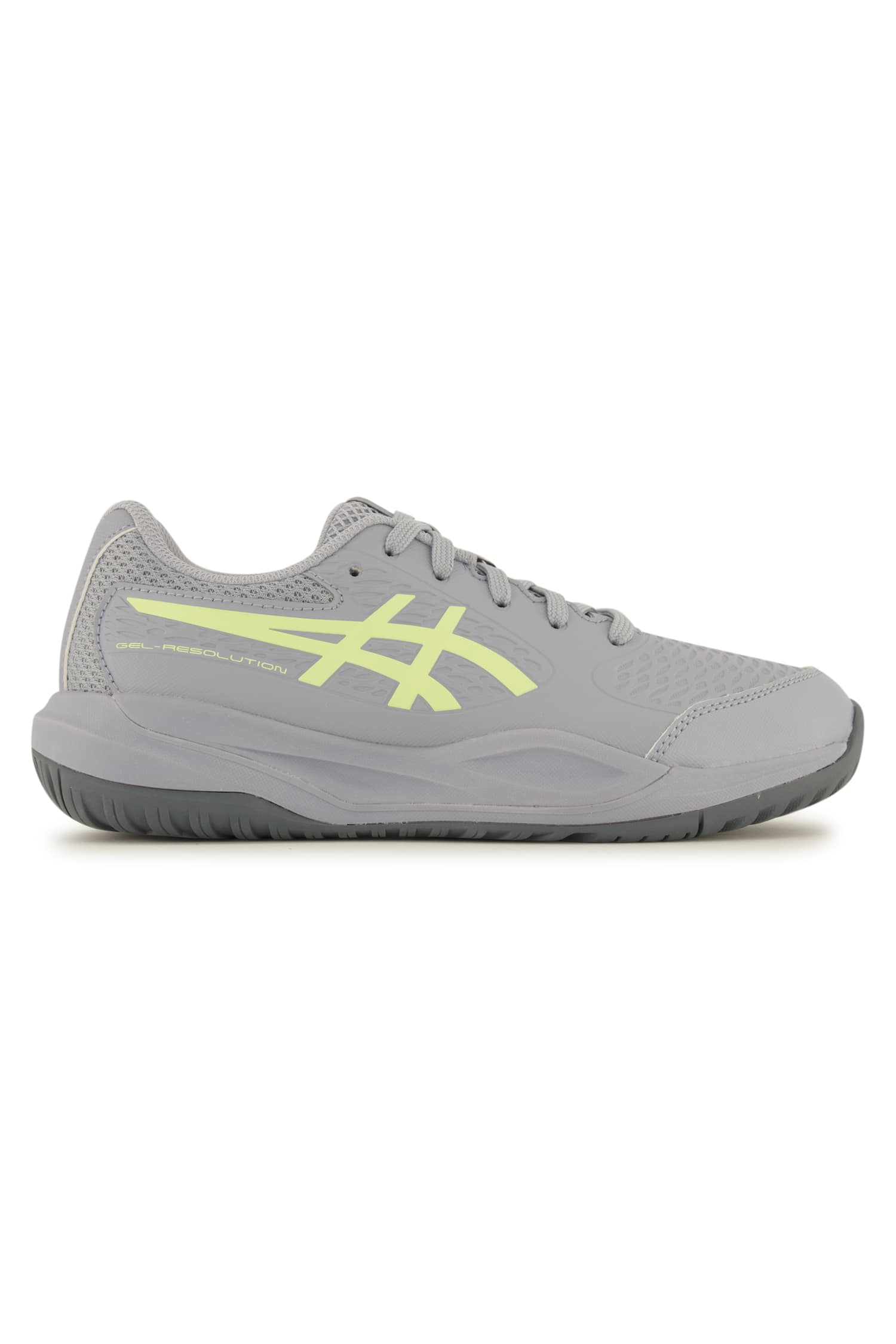 Image of ASICS Gel-Resolution™ X GS Clay Kinder Hallenschuh Grau, , Größe: 33 1/2