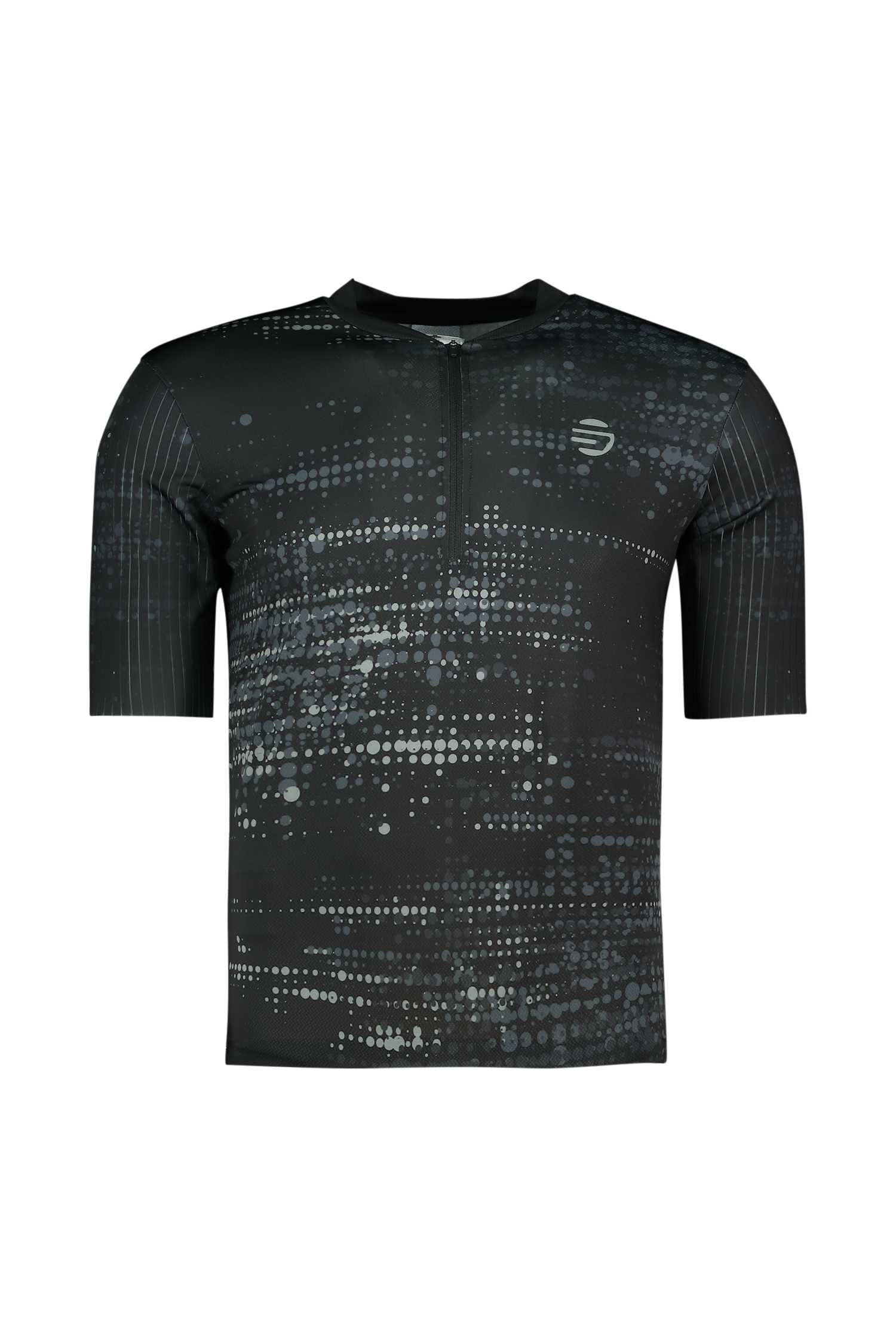 Image of Stoke Rubus Half-Zip Herren Biketrikot Schwarz, Herren, Größe: L