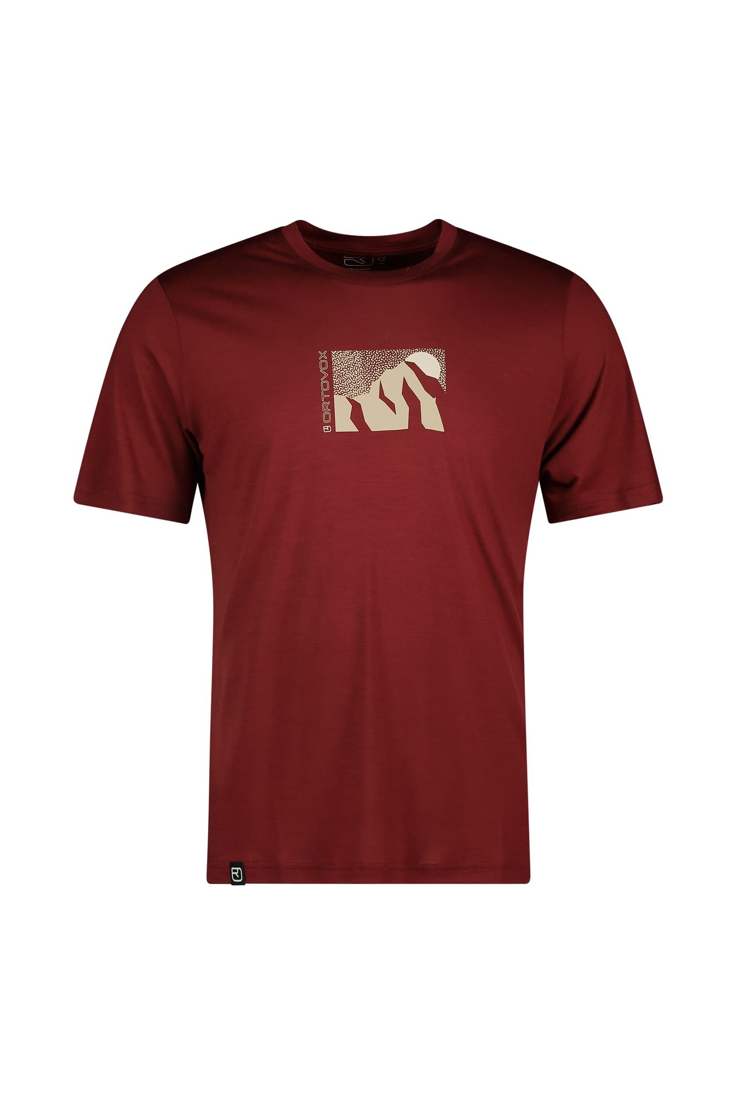 Ortovox 120 Cool Tec MTN Sun Herren T-Shirt Rot, Herren, Größe: L