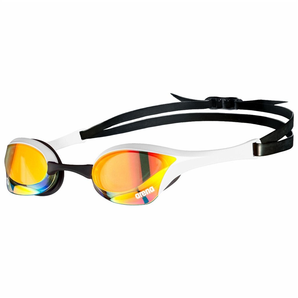 arena Cobra Ultra Swipe MR Schwimmbrille Gelb, Herren, Größe: ONE SIZE