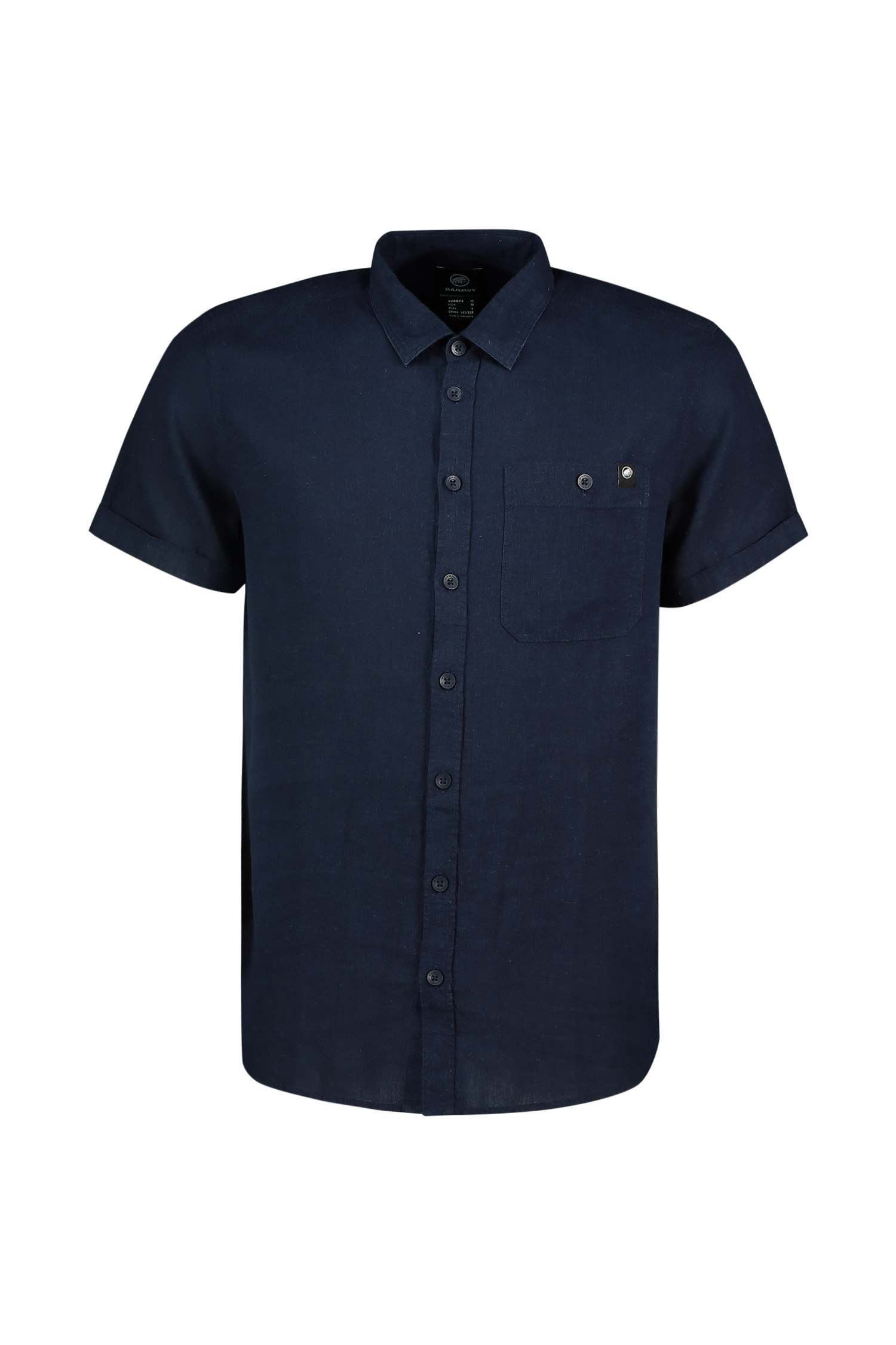 Image of MAMMUT Alvra Summer Herren Wanderhemd Blau, Herren, Größe: M