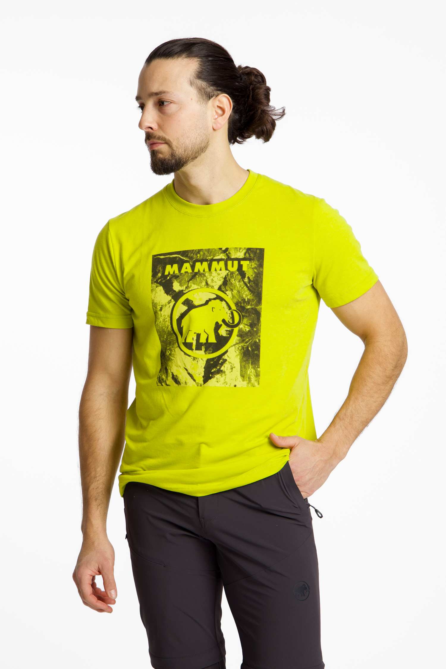 Image of MAMMUT Trovat Mammut Herren T-Shirt Gelb, Herren, Größe: L