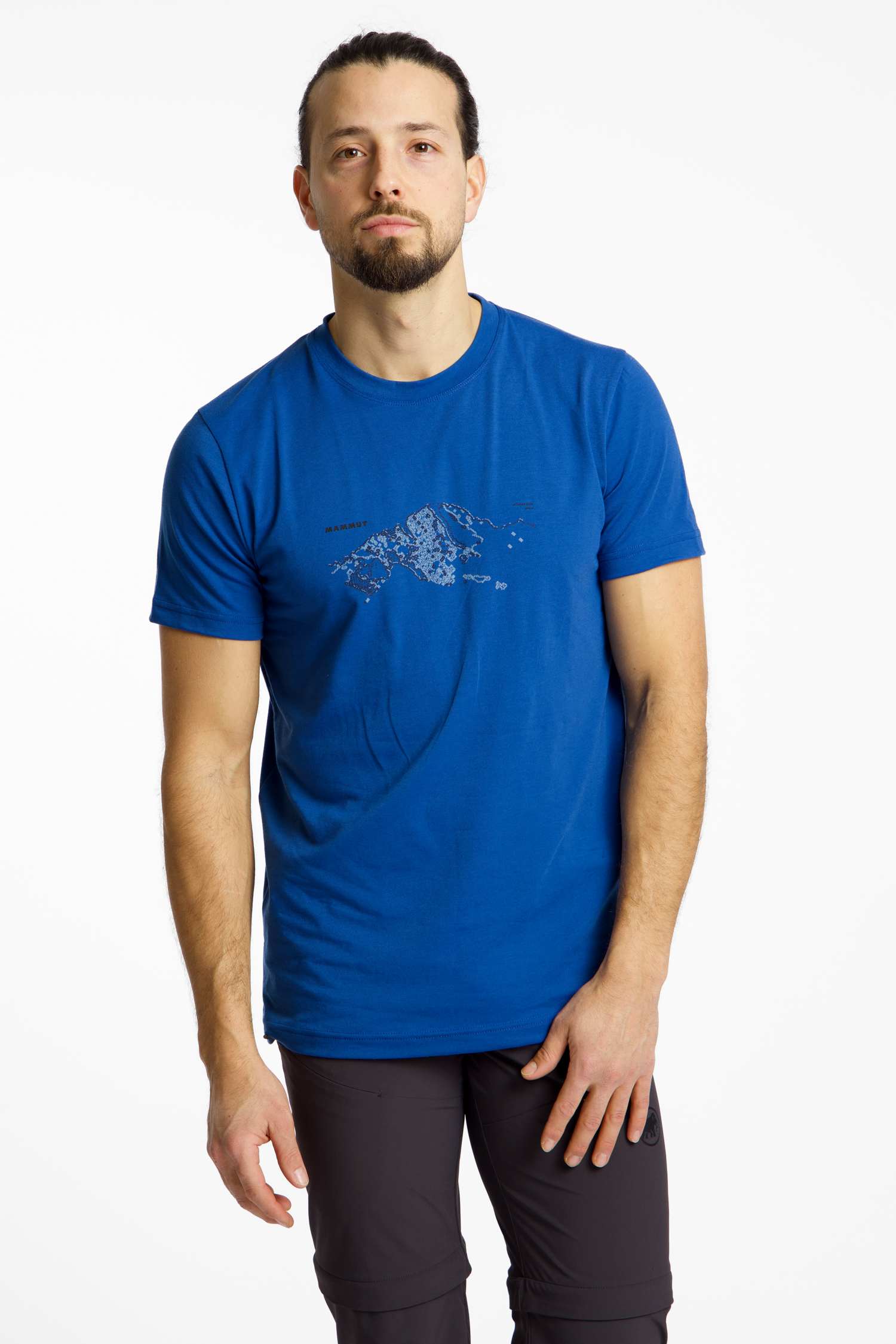 Image of MAMMUT Mountain Fruendenhorn Herren T-Shirt Blau, Herren, Größe: L