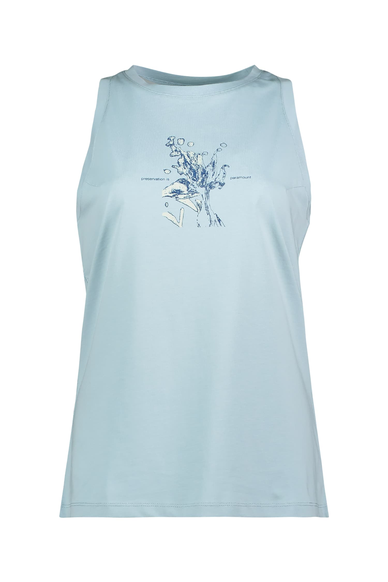 Image of MAMMUT Core Flower Damen Top Blau, Damen, Größe: L