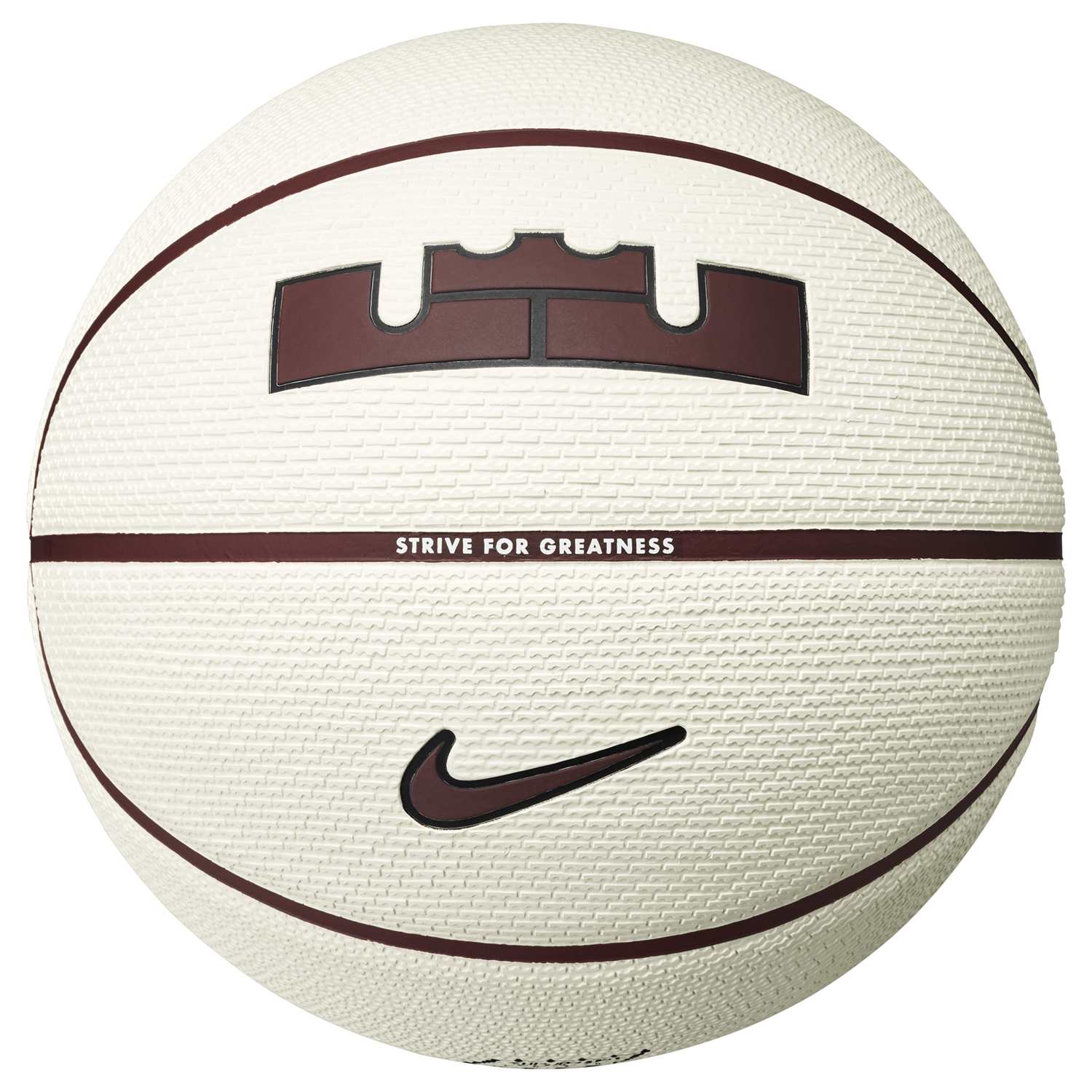 Nike Playground 2.0 8P LeBron James Basketball Weiss, Herren, Größe: 7