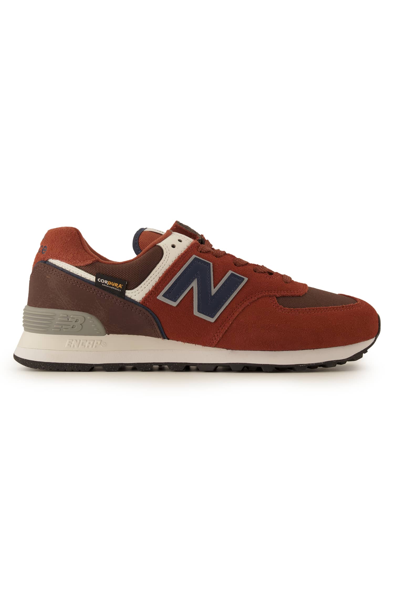 New Balance 574 Herren Sneaker Orange, Herren, Größe: 8