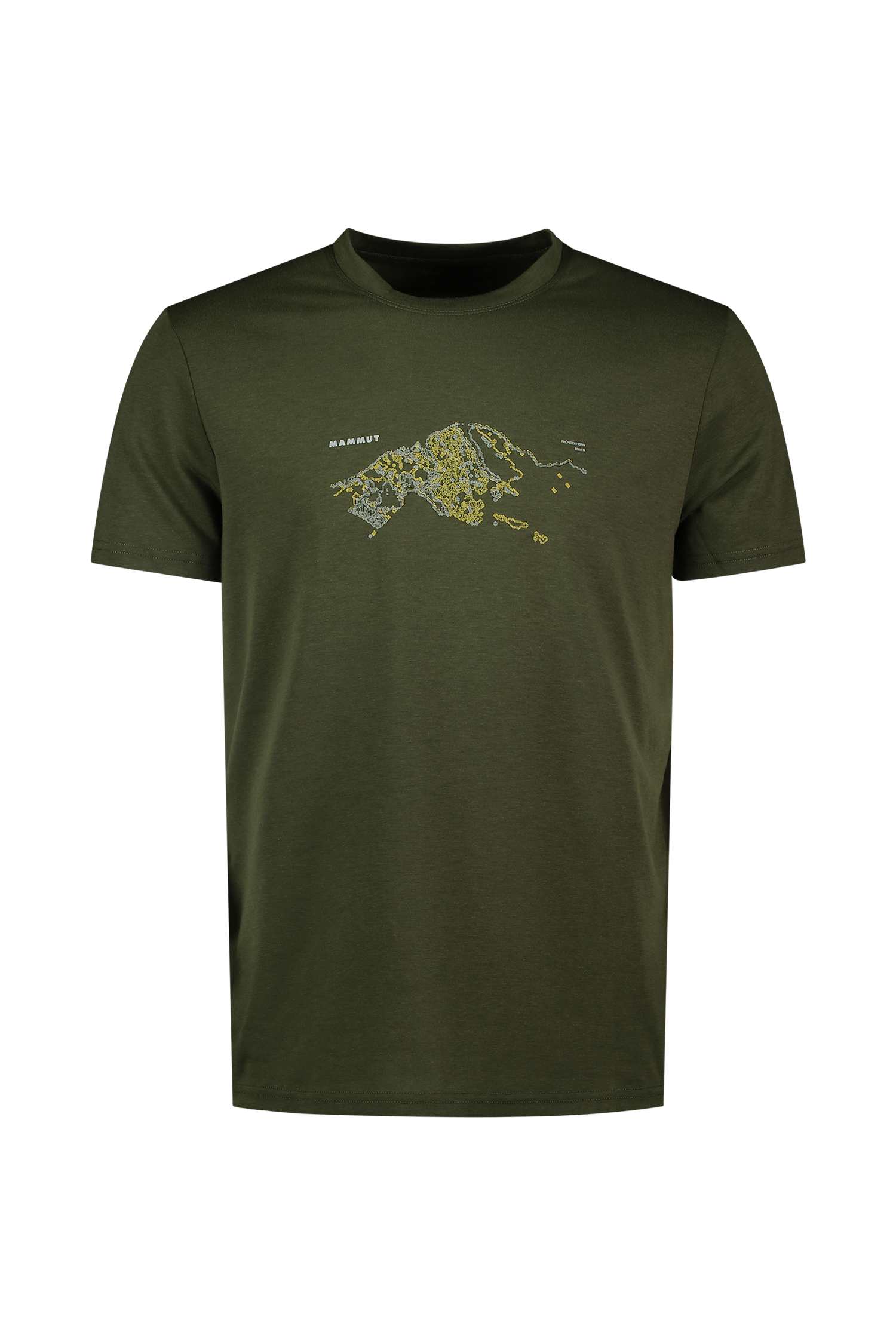 MAMMUT Mountain Fruendenhorn Herren T-Shirt Grün, Herren, Größe: M