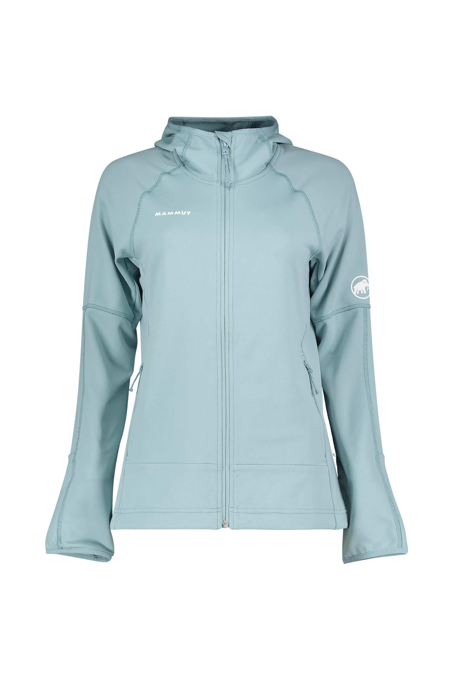 MAMMUT Poncione Hooded Damen Midlayer Blau, Damen, Größe: S