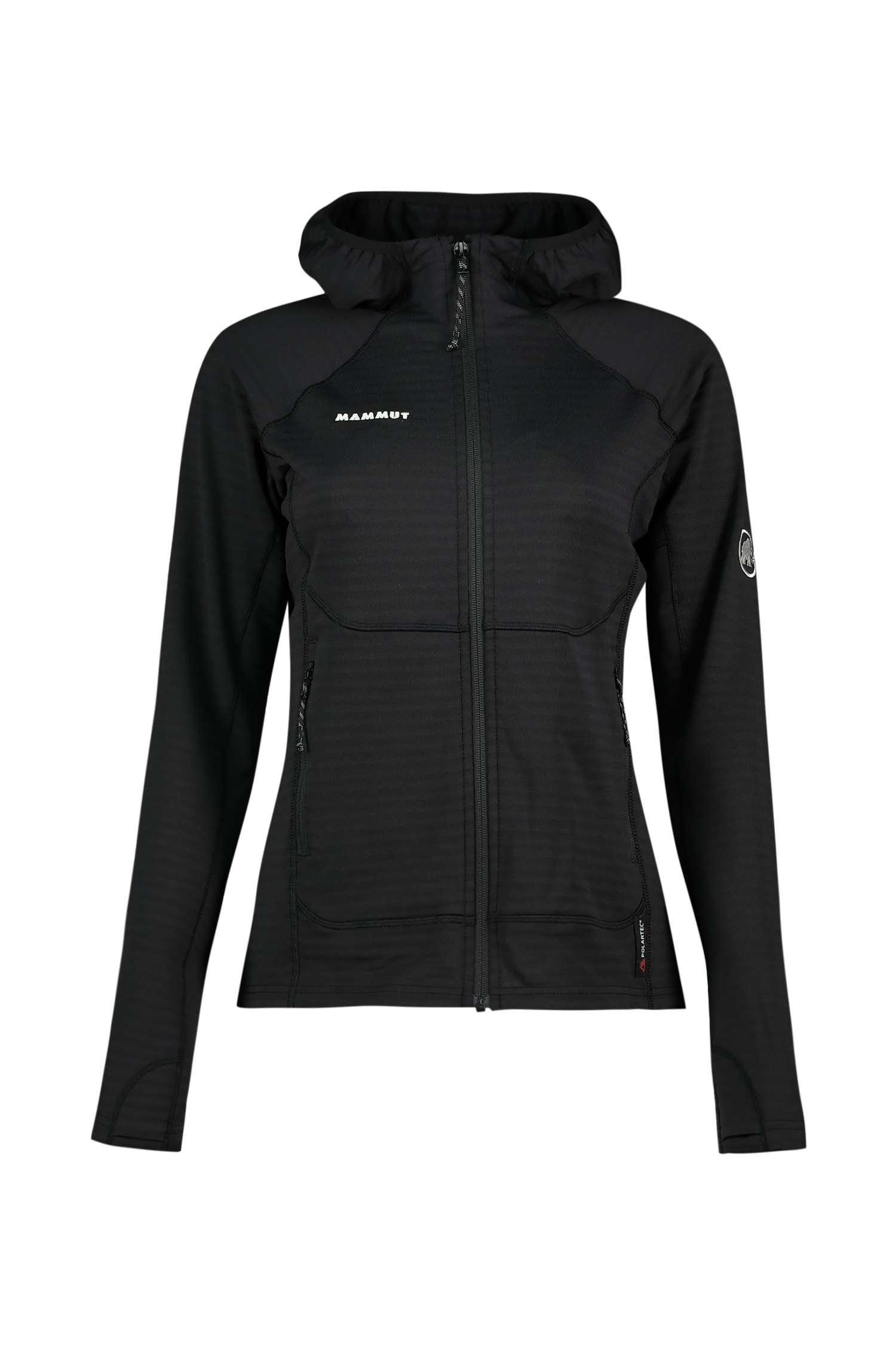 Image of MAMMUT Taiss Hooded Damen Midlayer Schwarz, Damen, Größe: S