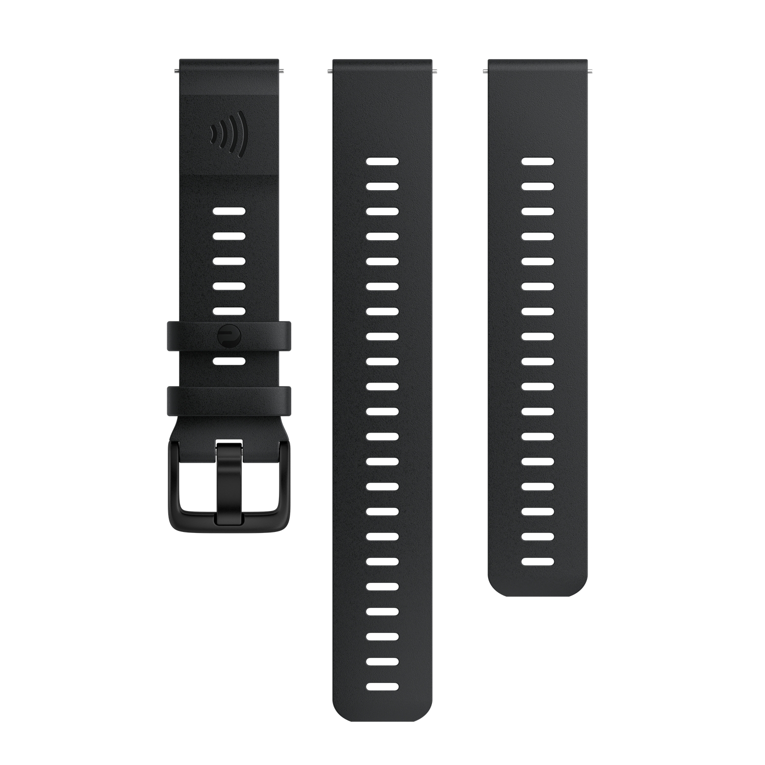 Image of Polar WB 20 mm Payment Uhrenarmband Schwarz, Herren, Größe: 0