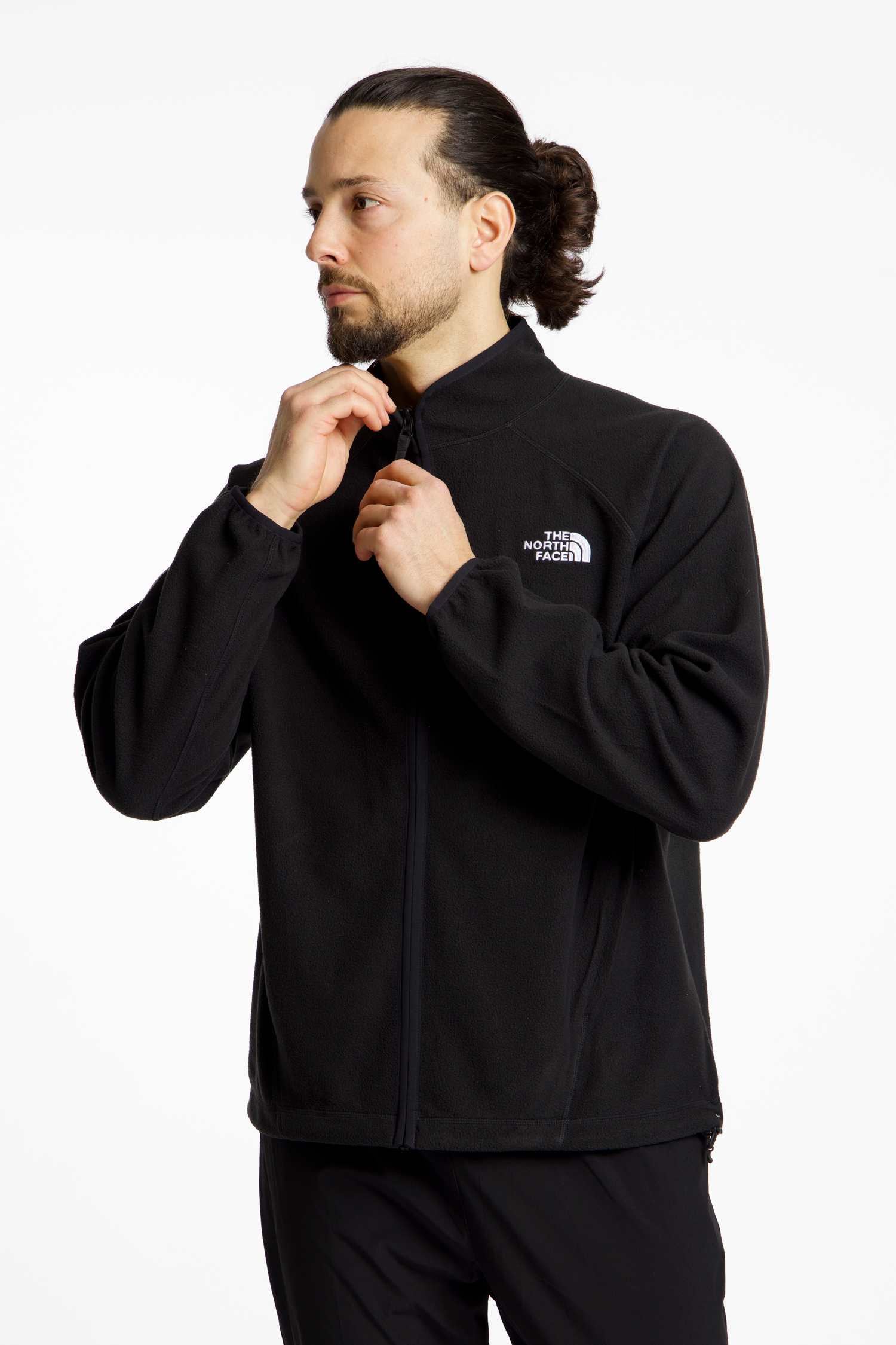 Image of The North Face Oxara Full-Zip Herren Midlayer Schwarz, Herren, Größe: L