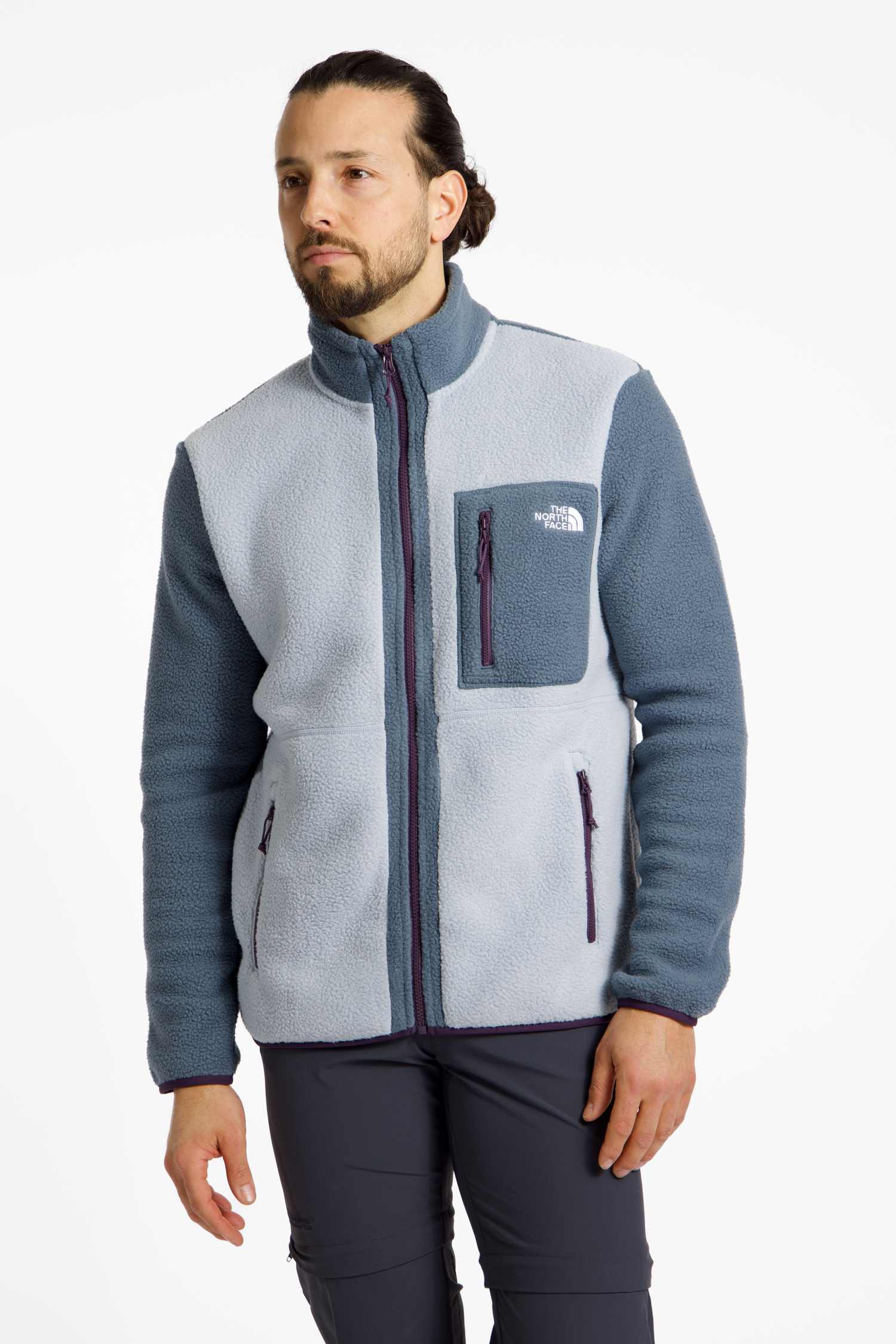 Image of The North Face Yumiori Full-Zip Herren Midlayer Blau, Herren, Größe: L
