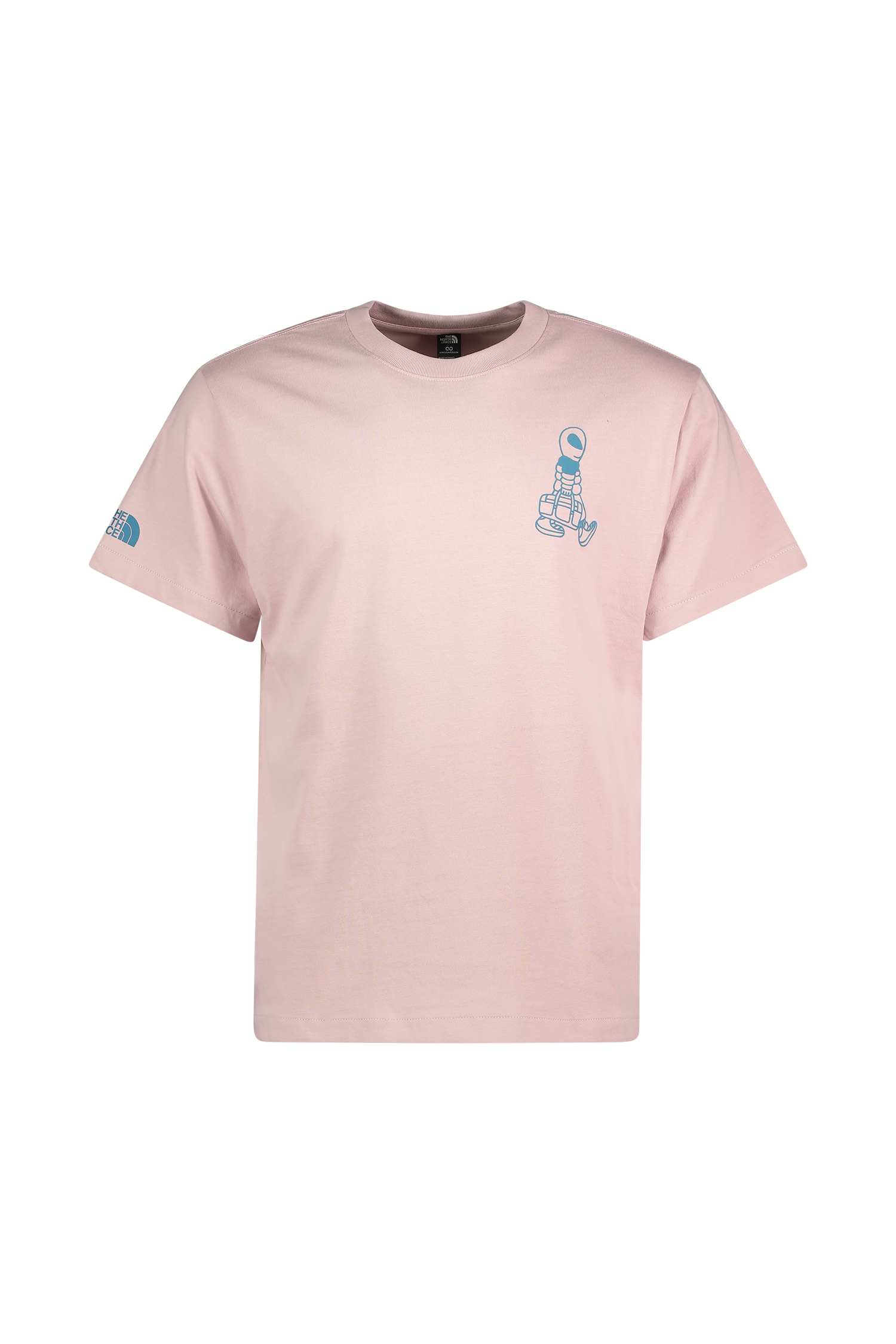 Image of The North Face Alien Graphic Relaxed Herren T-Shirt Pink, Herren, Größe: M
