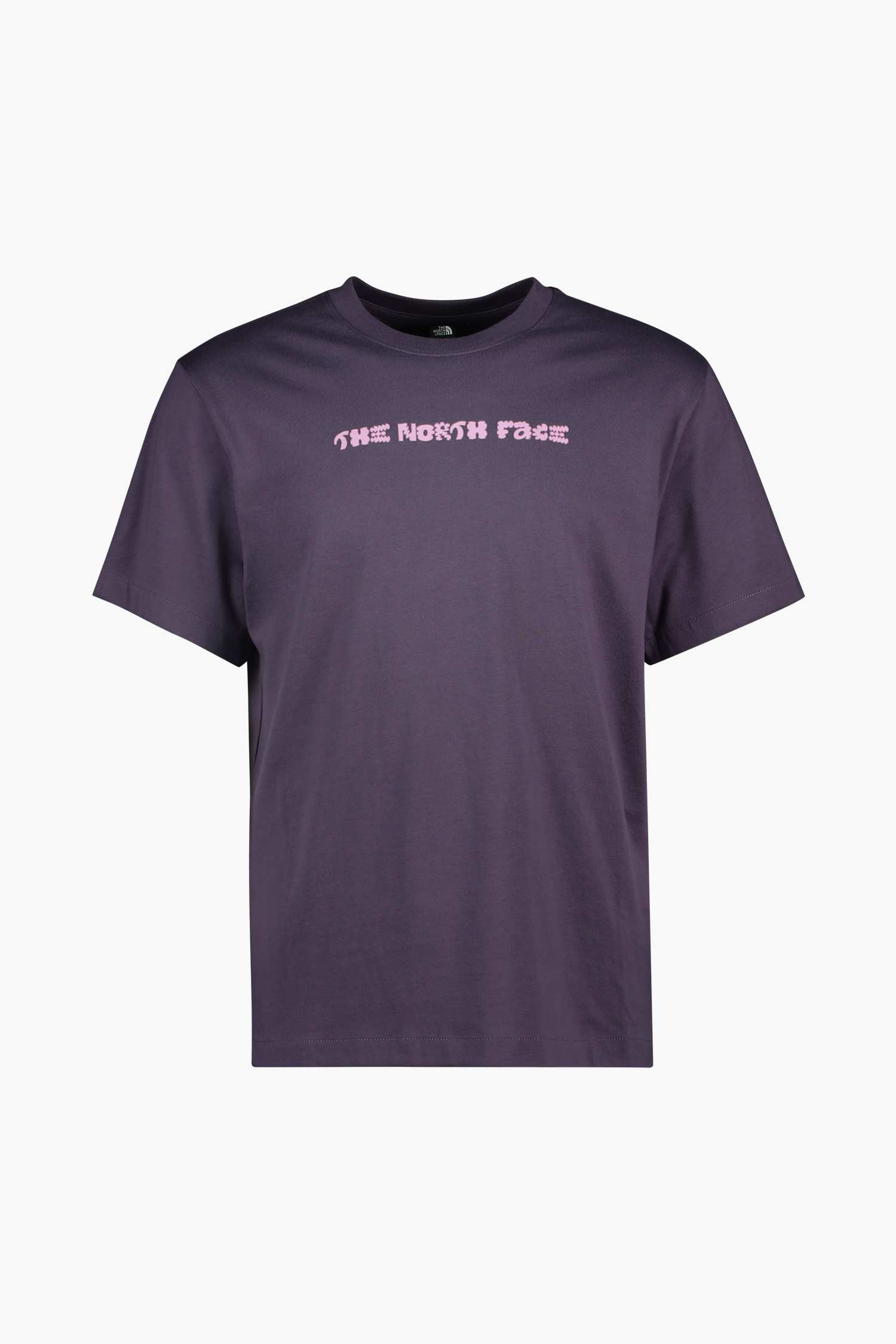 Image of The North Face Logo Twist Relaxed Graphic Herren T-Shirt Lila, Herren, Größe: L