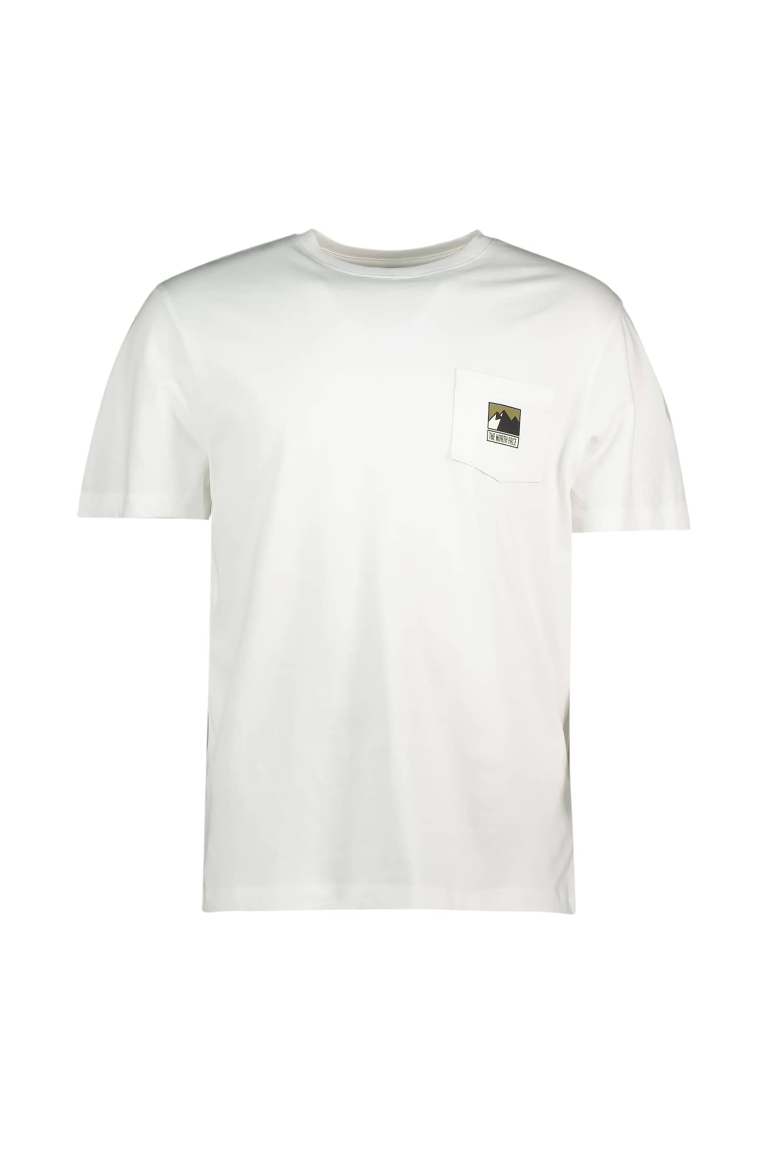 Image of The North Face Mountain Logo Relaxed Herren T-Shirt Weiss, Herren, Größe: M