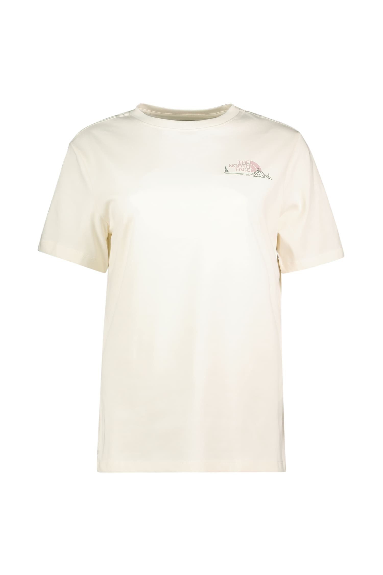 Image of The North Face Monte Graphic Damen T-Shirt Weiss, Damen, Größe: XL