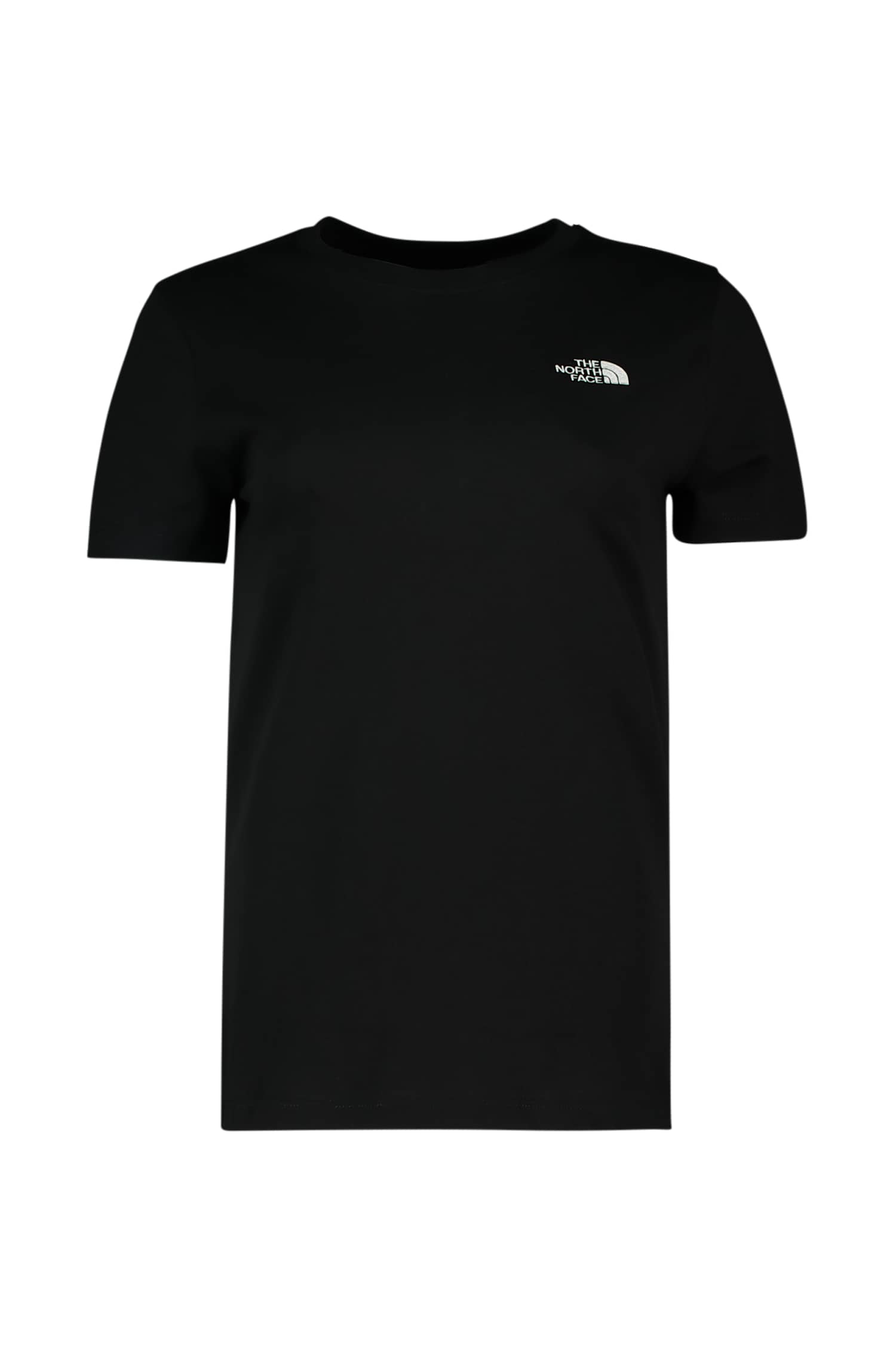 Image of The North Face Evolution Simple Dome Slim Damen T-Shirt Schwarz, Damen, Größe: M