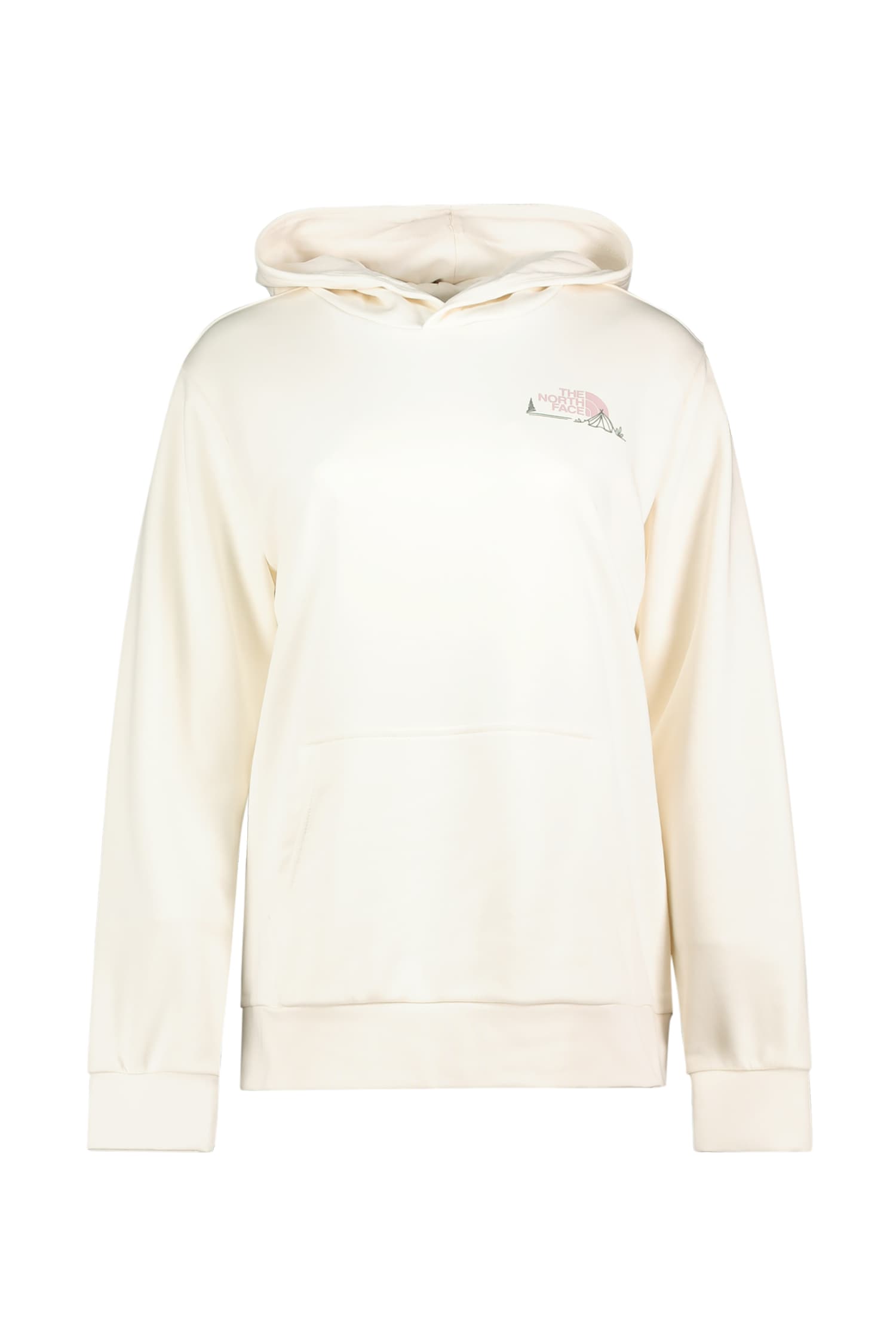 Image of The North Face Monte Graphic Damen Hoodie Weiss, Damen, Größe: M