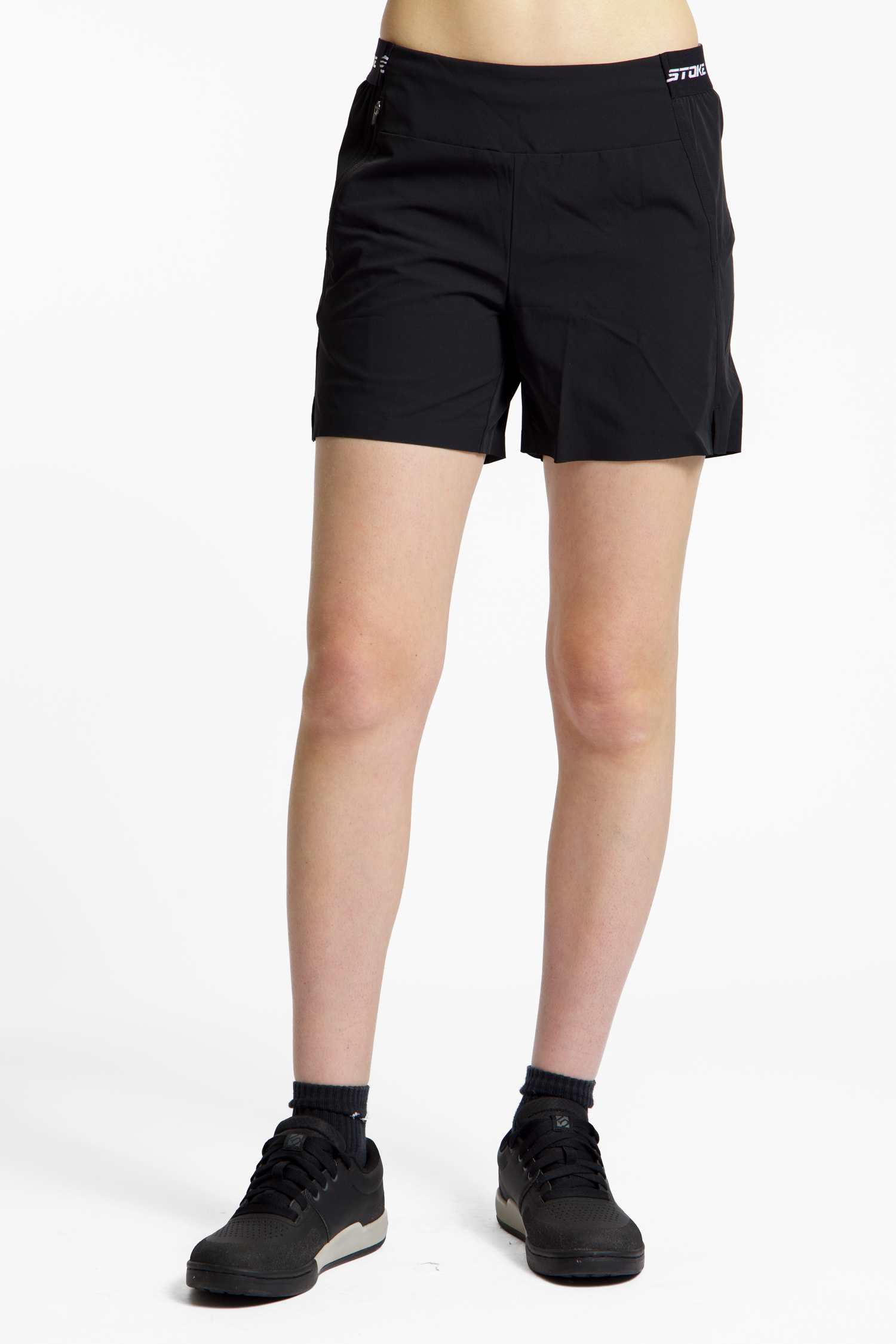 Image of Stoke Manuka 2in1 Damen Bikeshort Schwarz, Damen, Größe: M