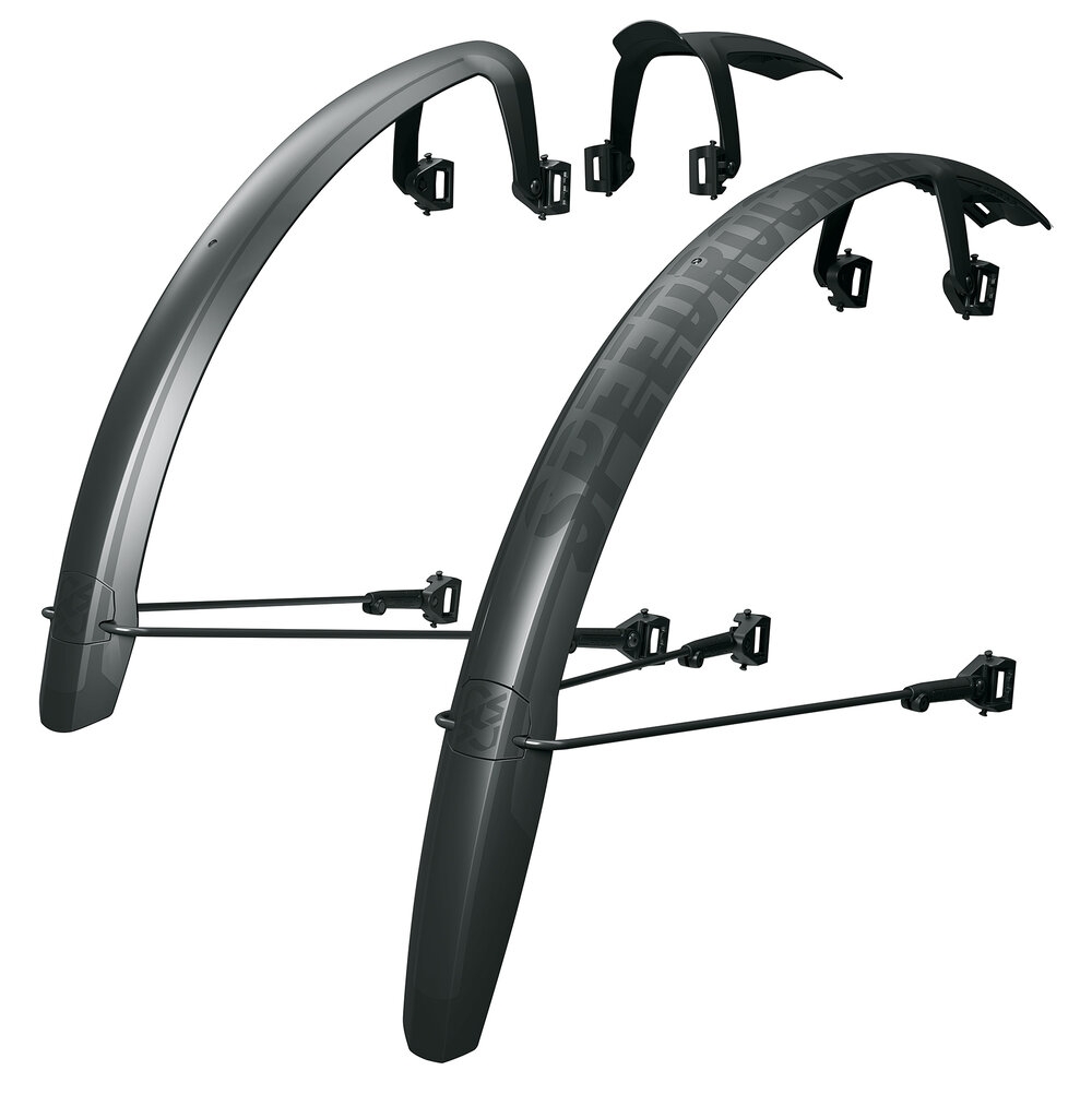 Image of SKS Speedrocker XL 28" 52 mm Mudguard Schwarz, Herren, Größe: ONE SIZE