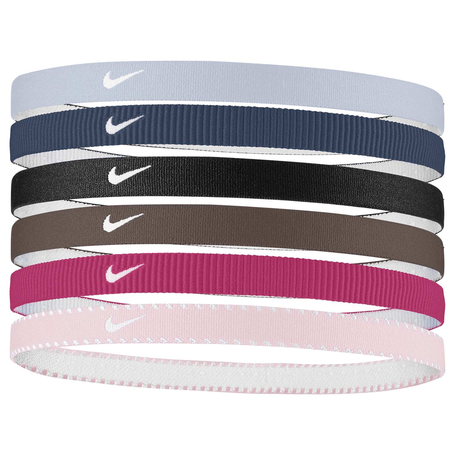 Image of Nike 6-Pack Flex Classic Kinder Haarband Blau, , Größe: 0