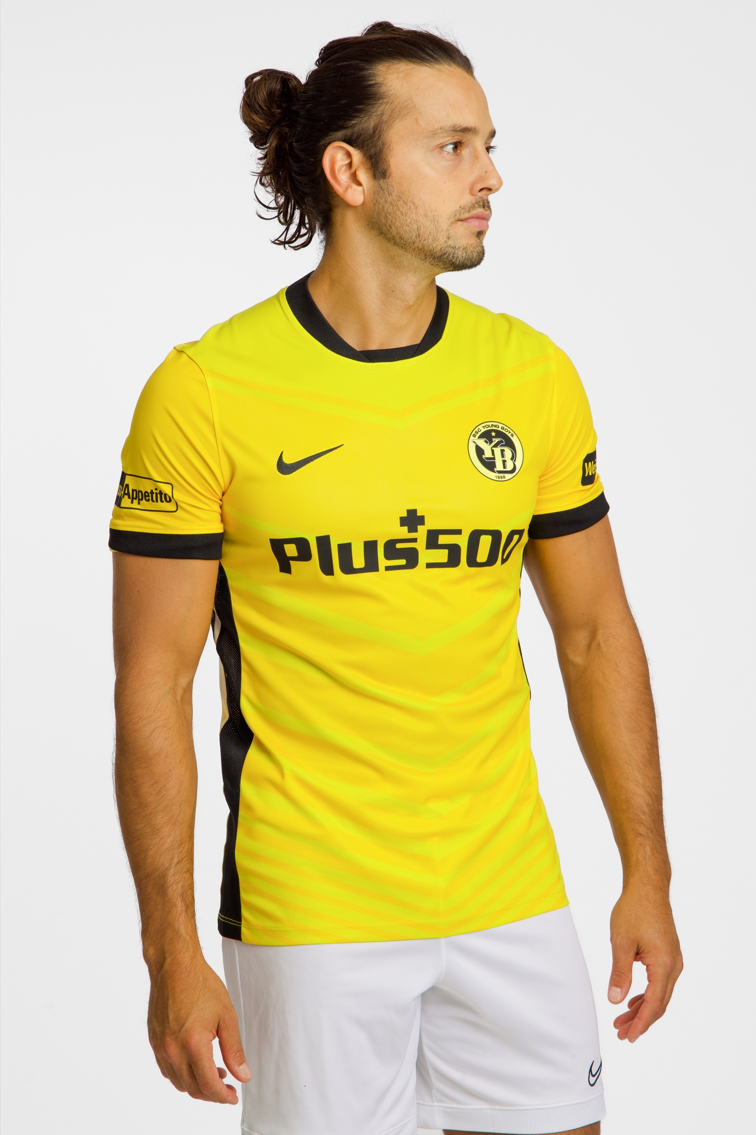 Image of Nike Young Boys Bern Home Replica Herren Fussballtrikot 25/26 Gelb, Herren, Größe: S