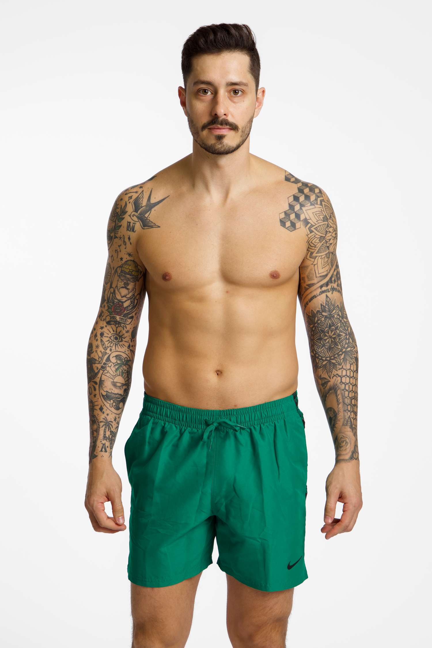 Nike Breaker 5" Herren Badeshort Grün, Herren, Größe: S