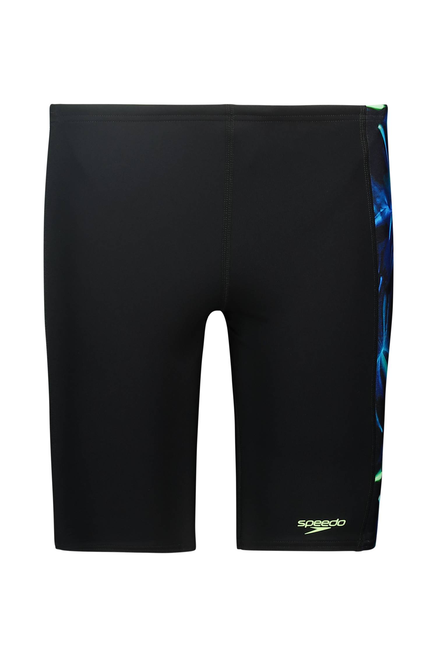 speedo Print Panel Jammer Jungen Badehose Blau, , Größe: 152