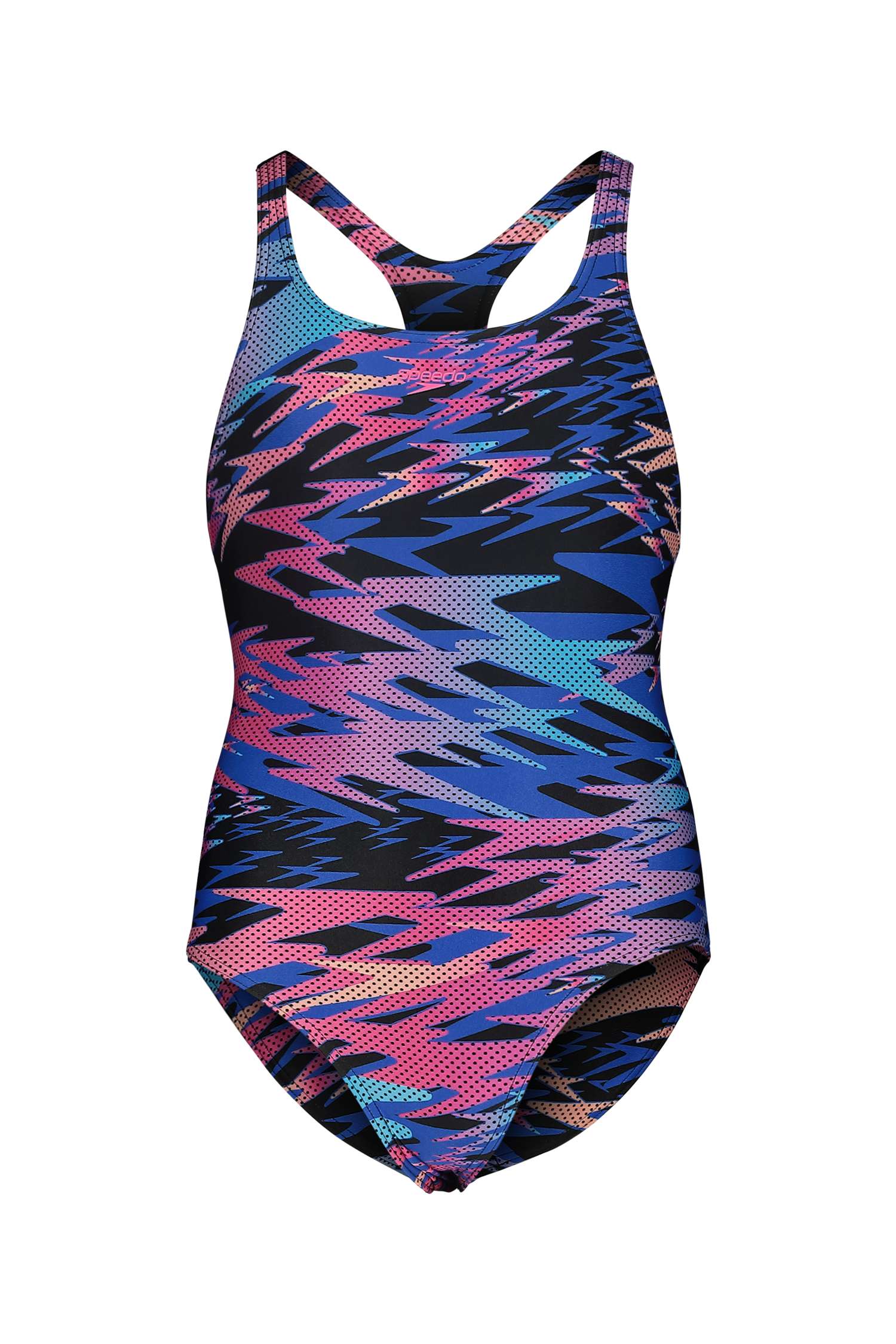 Image of speedo Hyperboom Print Medalist Mädchen Badeanzug Blau, , Größe: 116